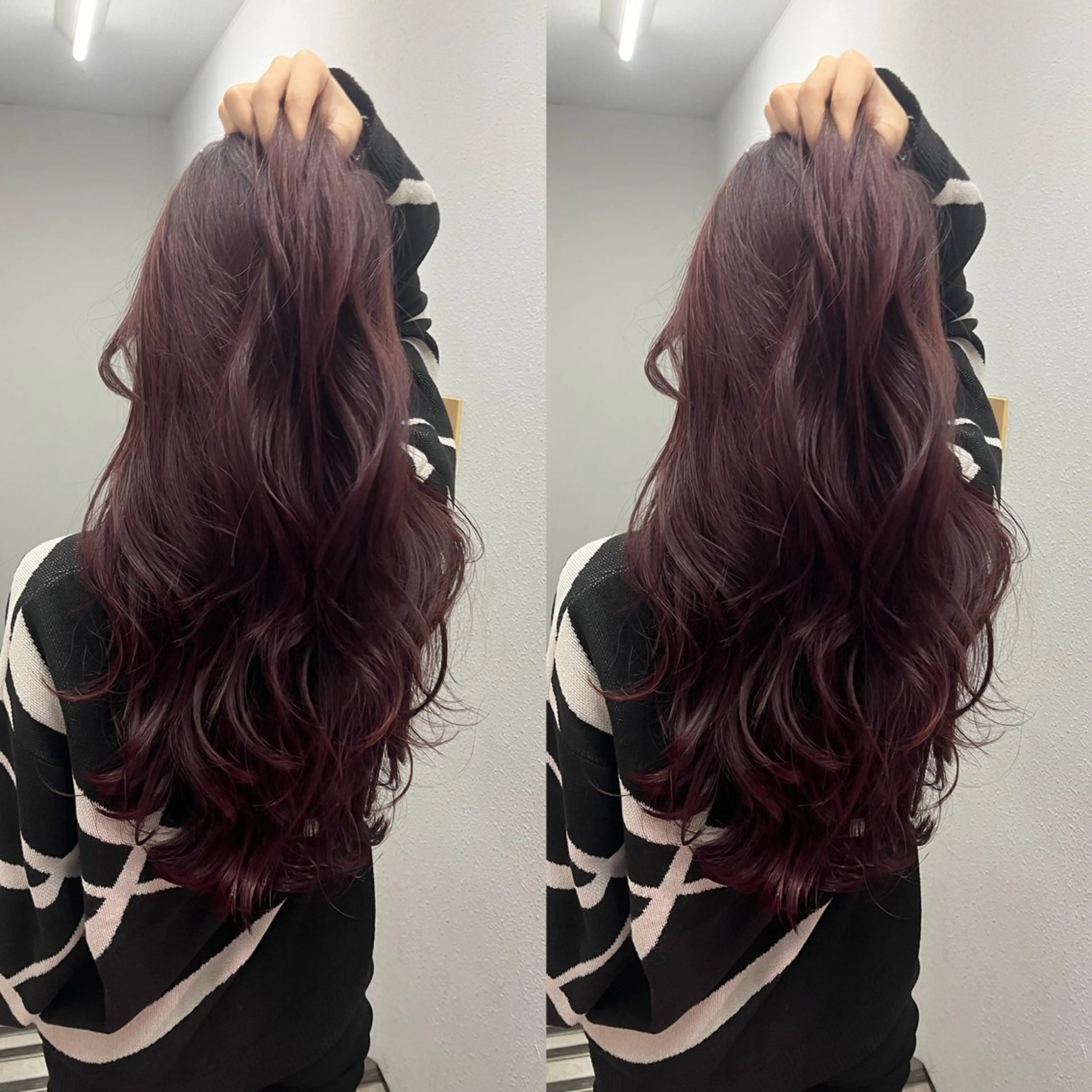 ロング カット ヘアカラー 💗レイヤーショート ボブ艶髪/竜也💗のヘアスタイル
