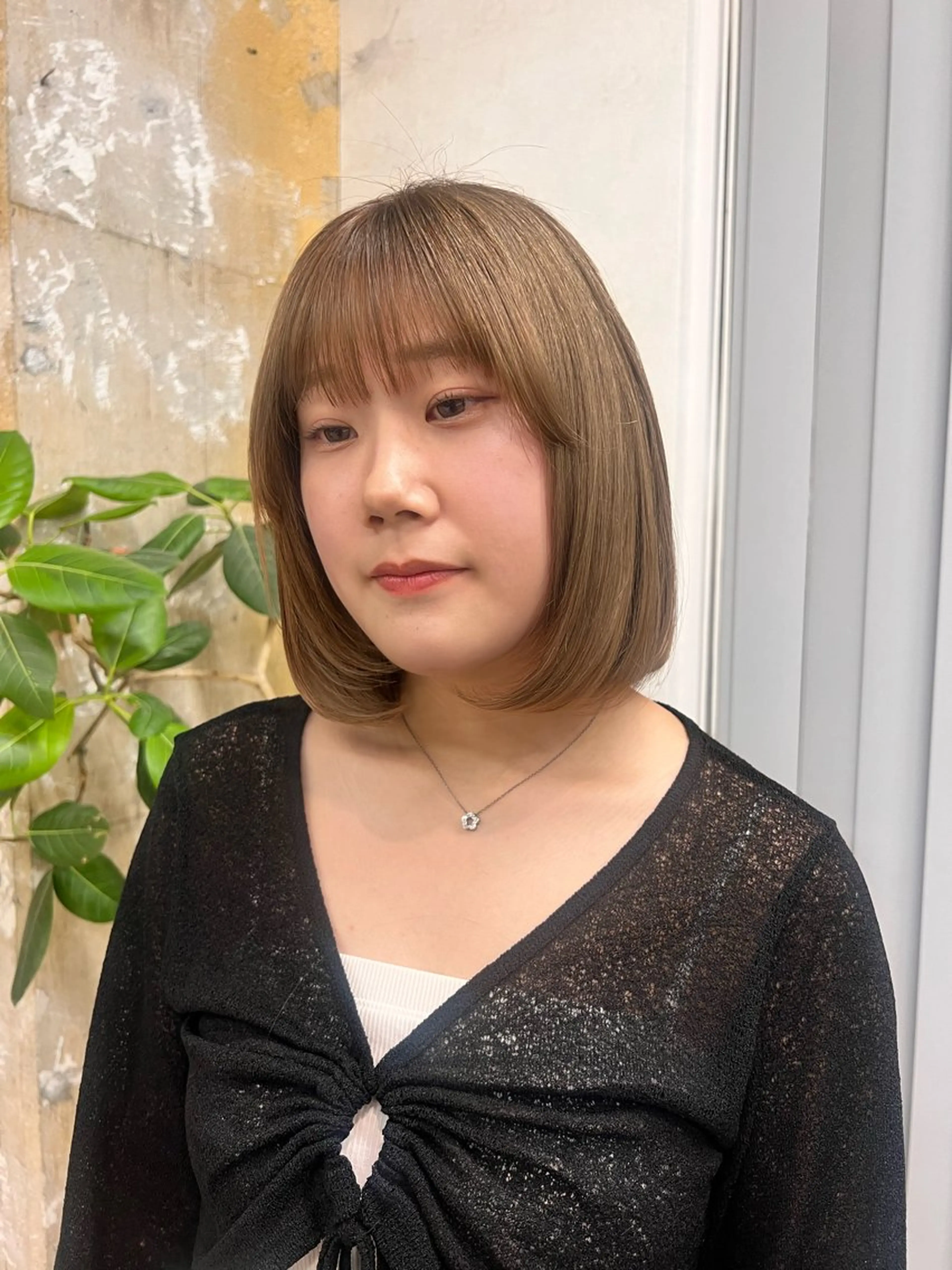 ショート ブリーチカラー 〻髪質改善〻アレンジのヘアスタイル