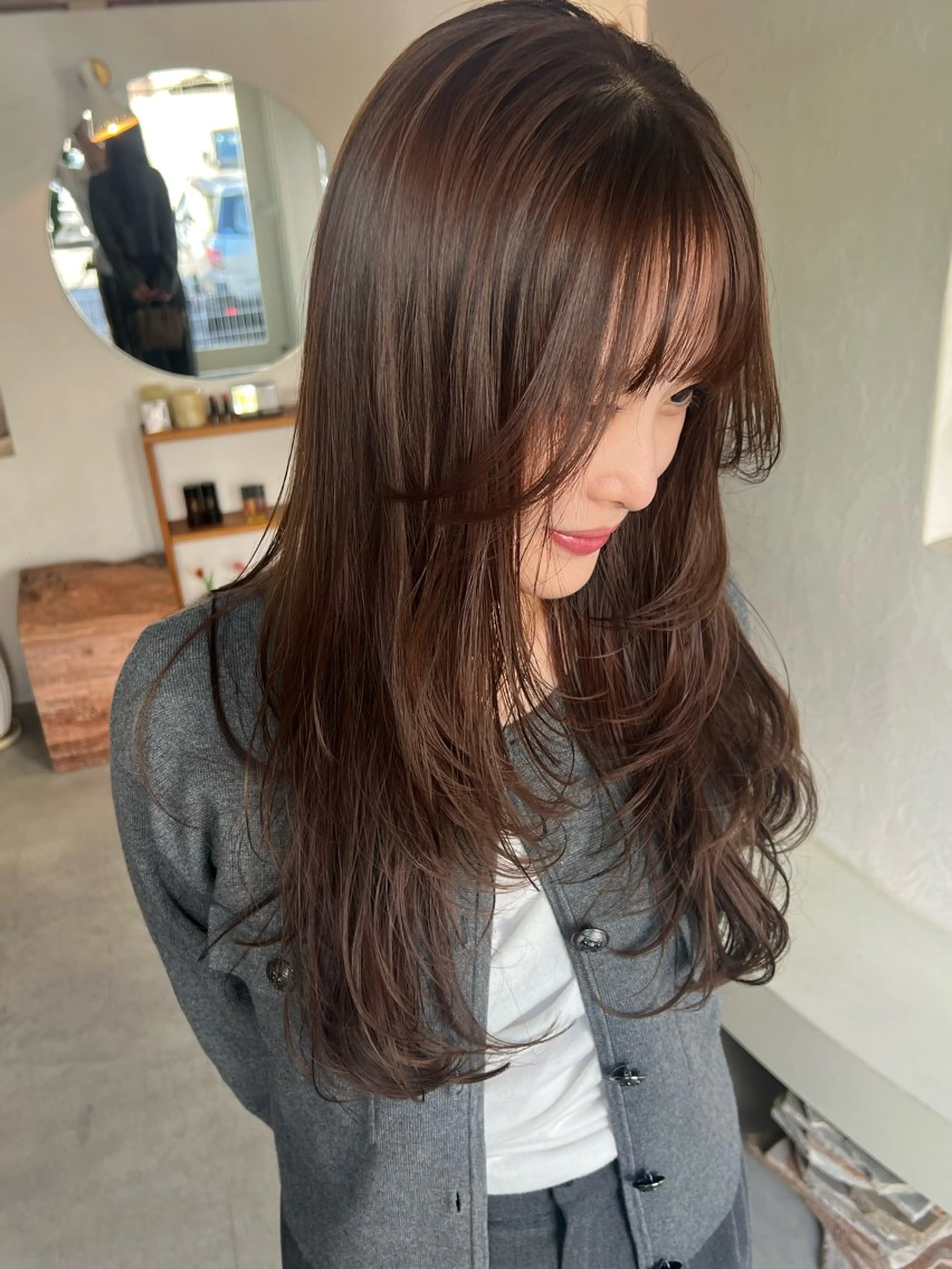 ロング カラー 小林 美咲のヘアスタイル