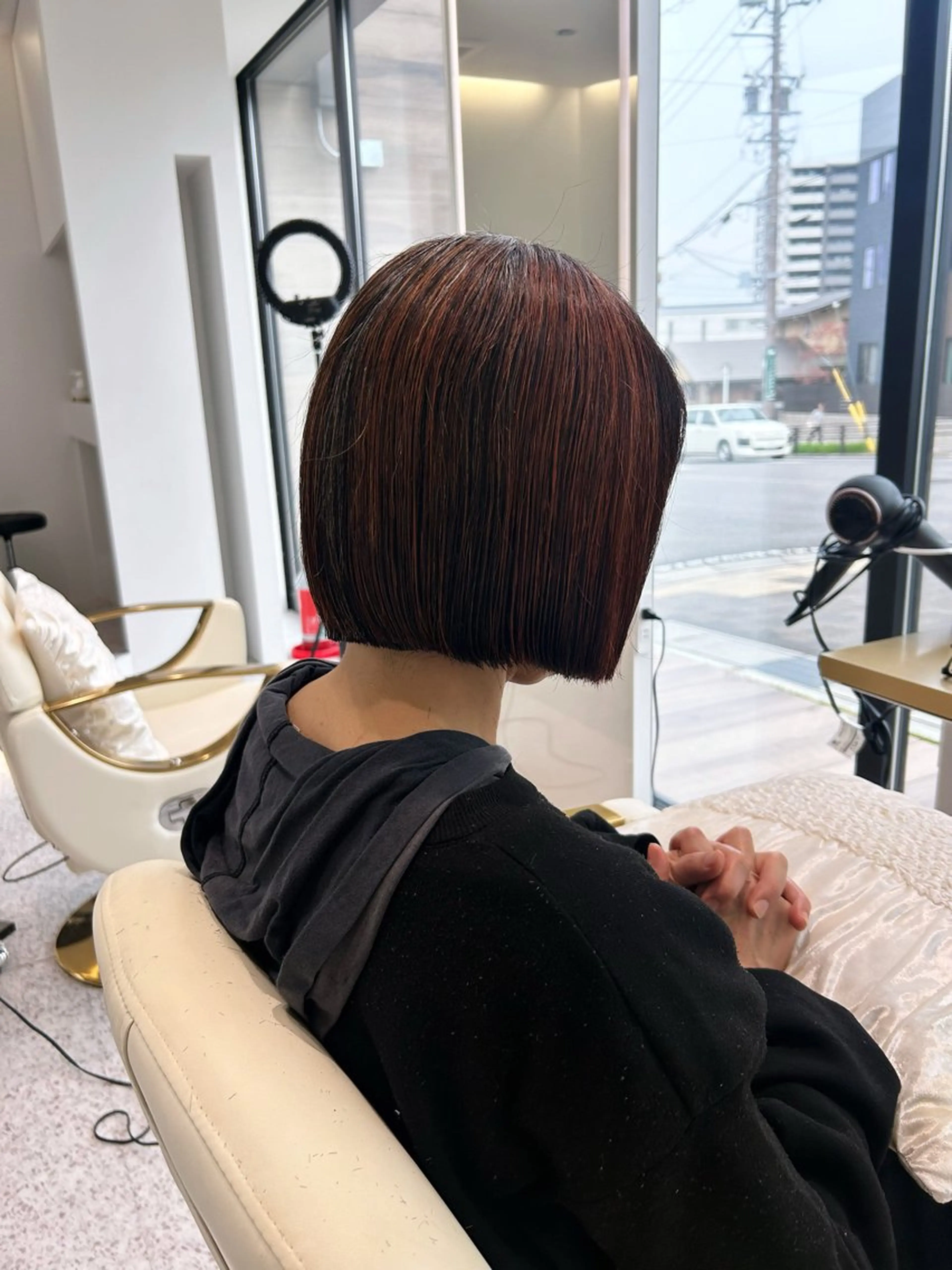 ショート 切りっぱなしボブ ボブ Laviemoon/ Itsukiのヘアスタイル