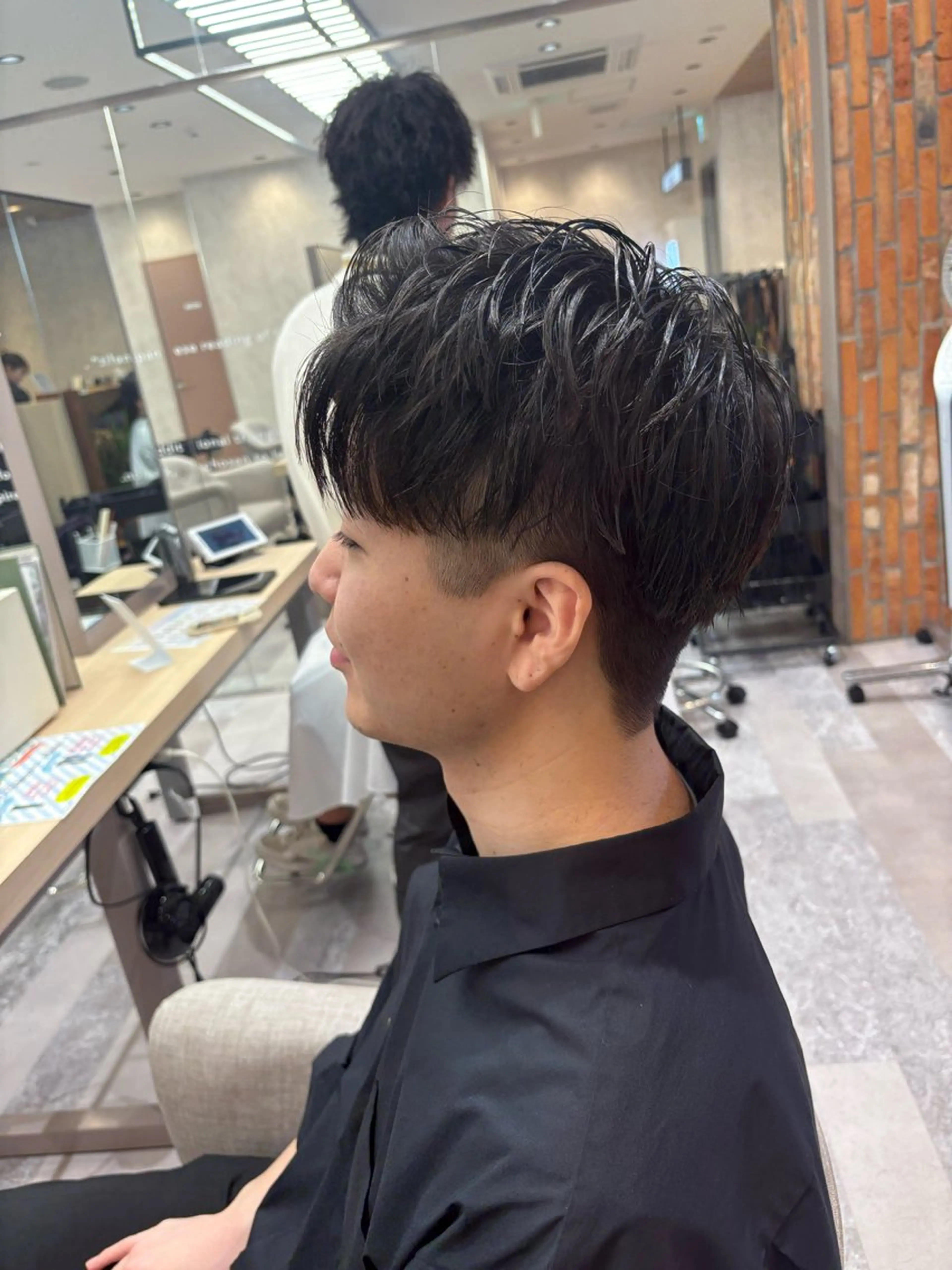 メンズ カット tokute 片岡心🐥のヘアスタイル
