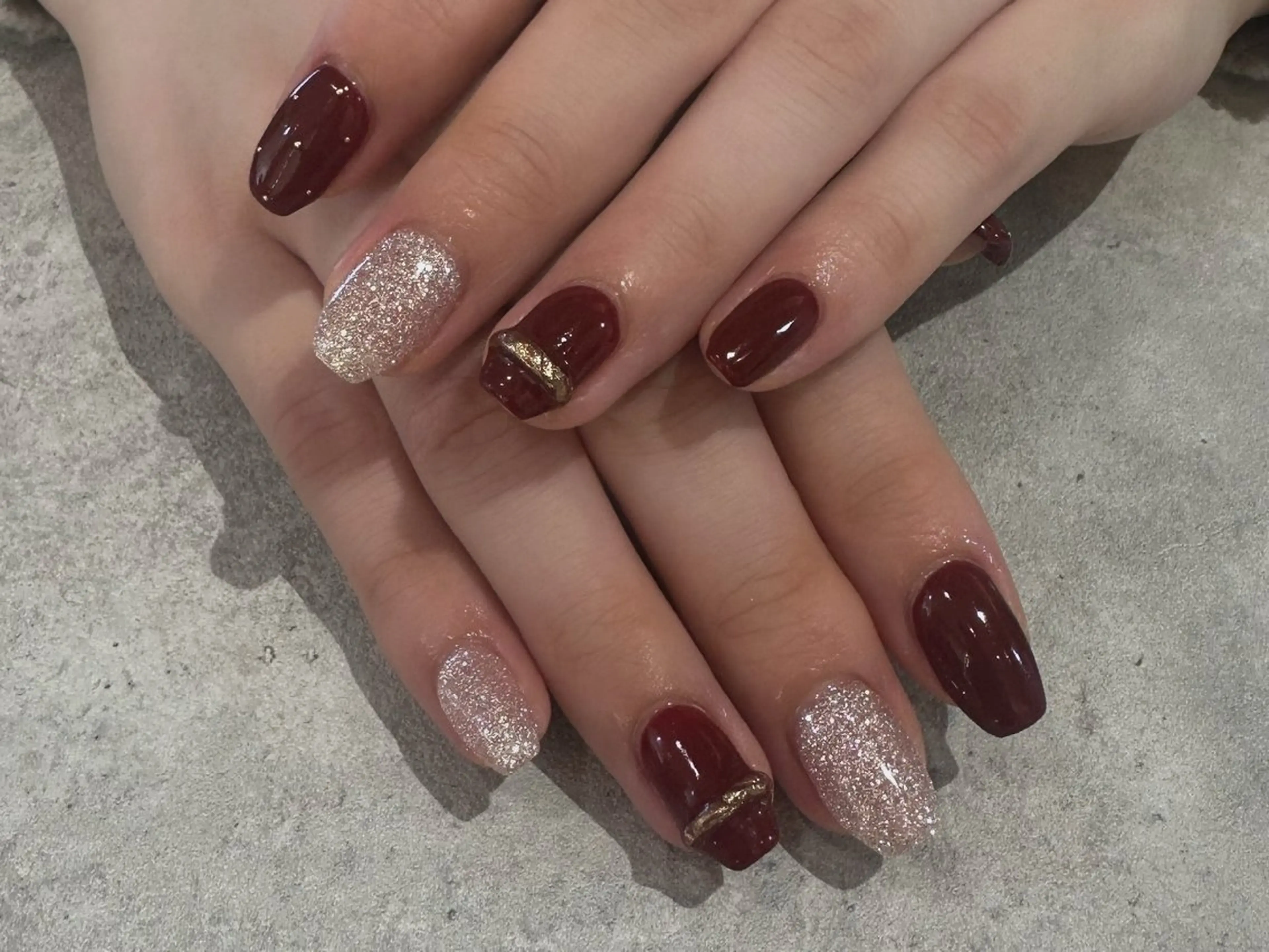 ネイル 豊島 波奈のネイルデザイン