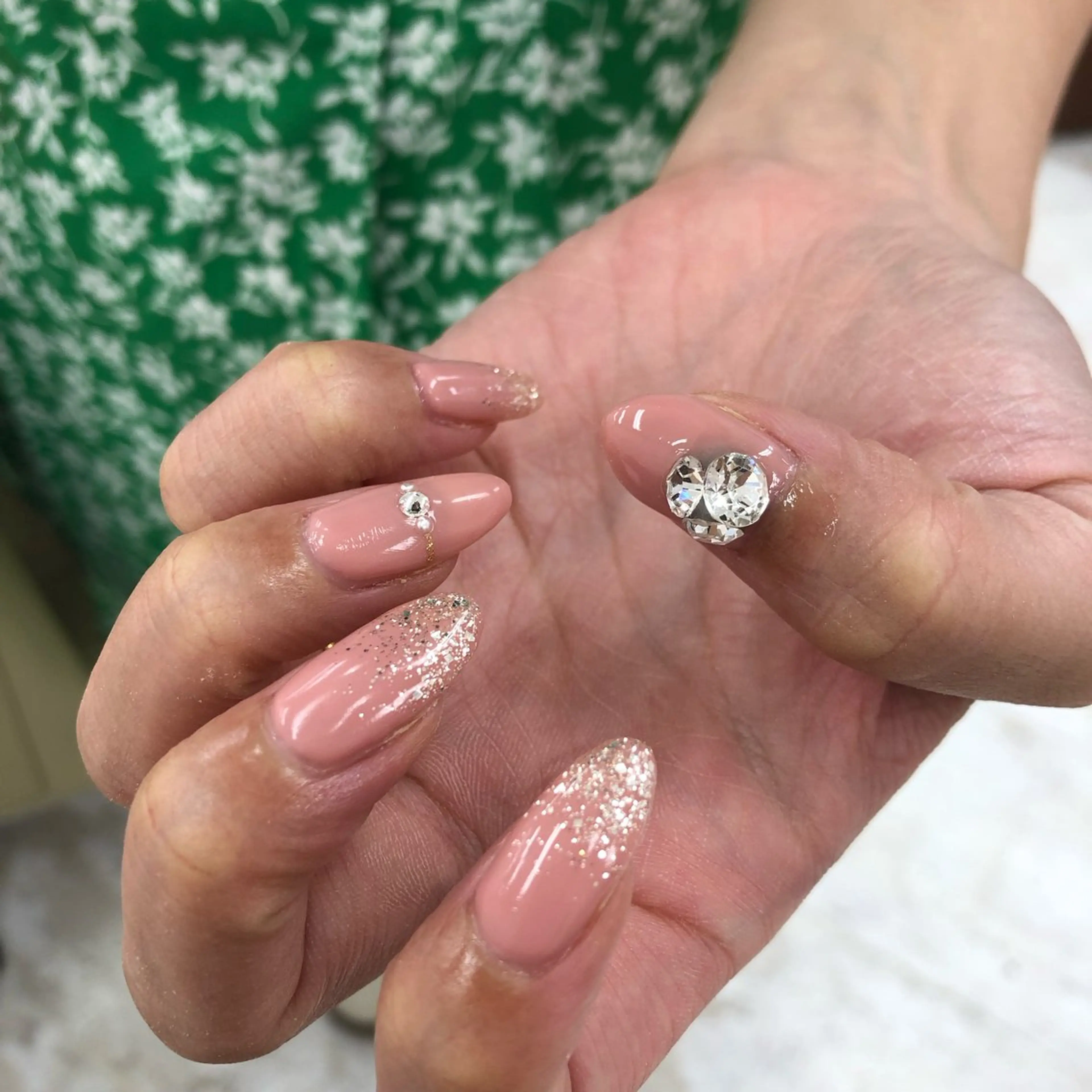 ネイル ブライダルネイル 🌺Bianca立川 HAGA🌺のネイルデザイン