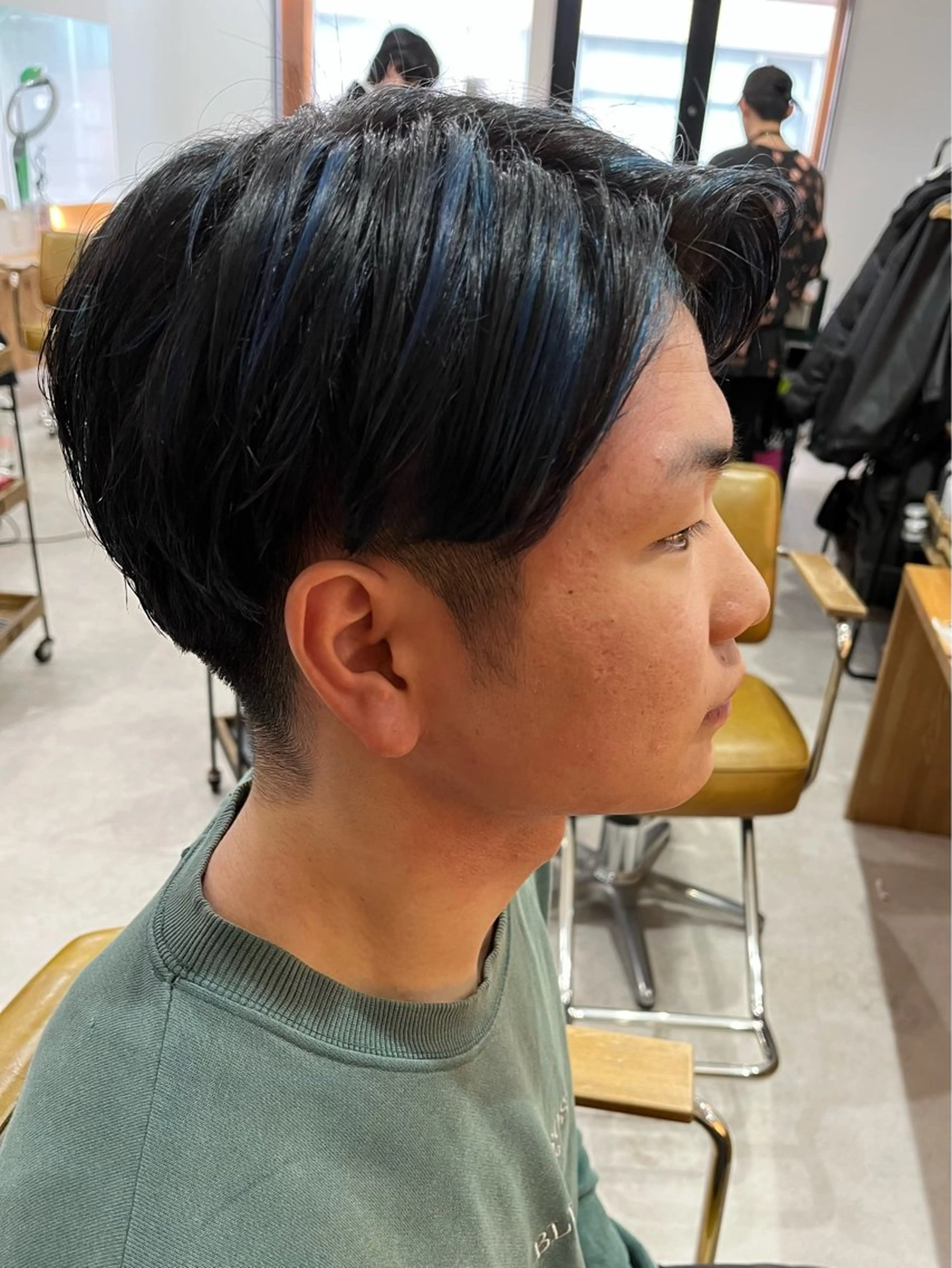 カラー メンズ メンズメッシュ メッシュ カット ヘアカラー 🔥メンズ特化パーマ /牧野成瀬🔥のヘアスタイル