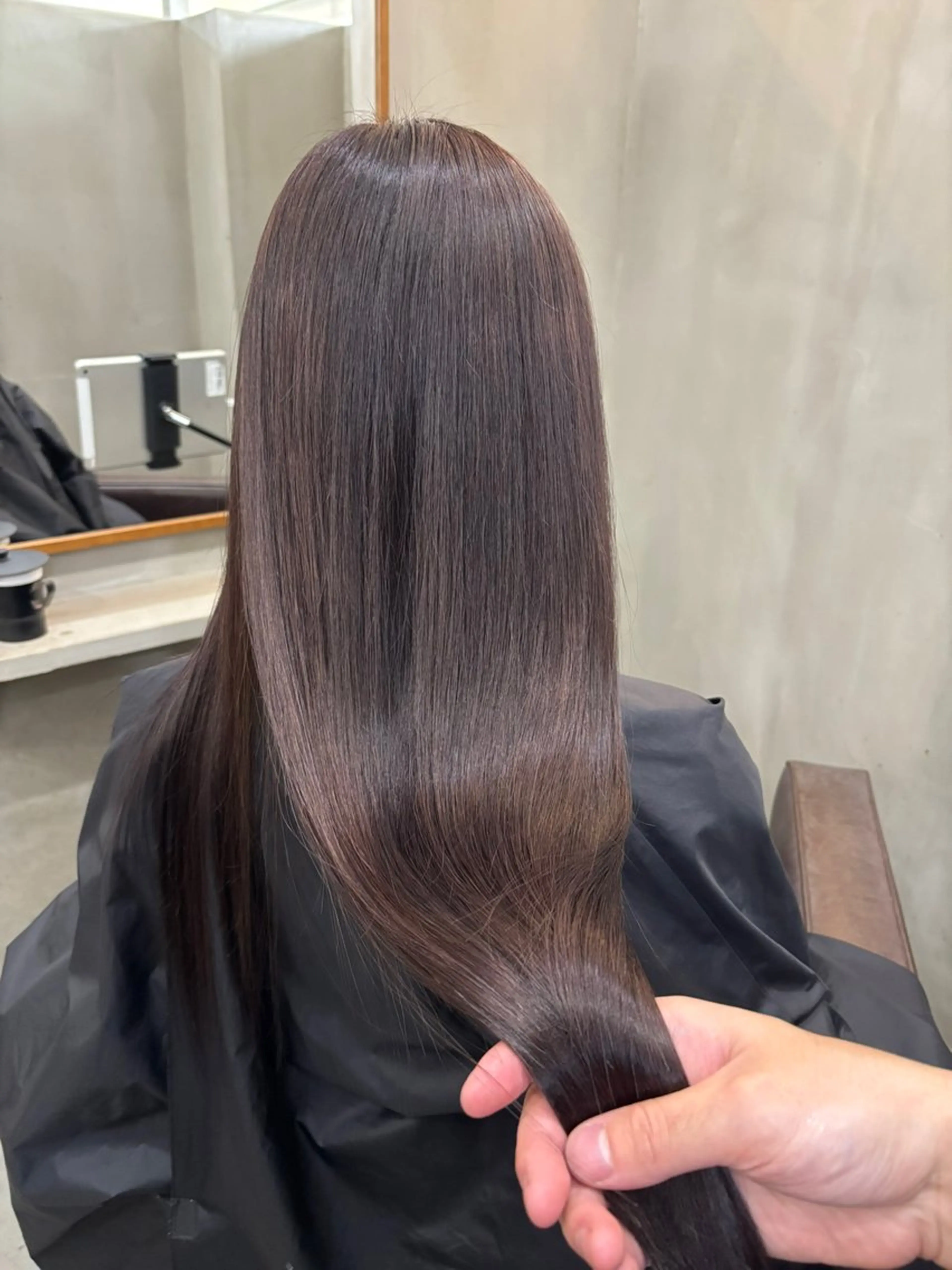 ロング カラー ブラウンカラー ヘアカラー VOYAGE所属・中園 康のヘアスタイル