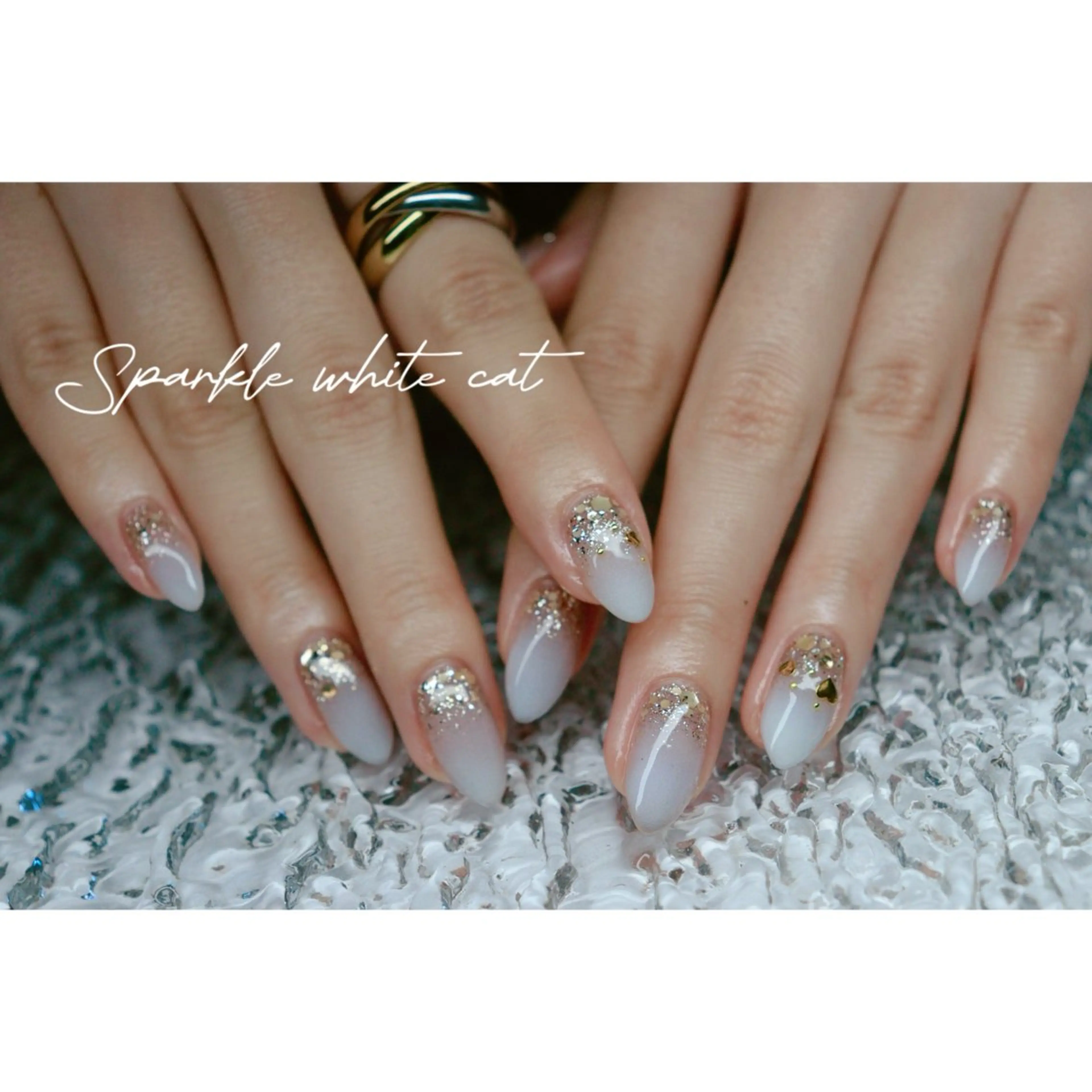 ネイル ホワイト ハンドネイル ハンドケア mapple nailのネイルデザイン