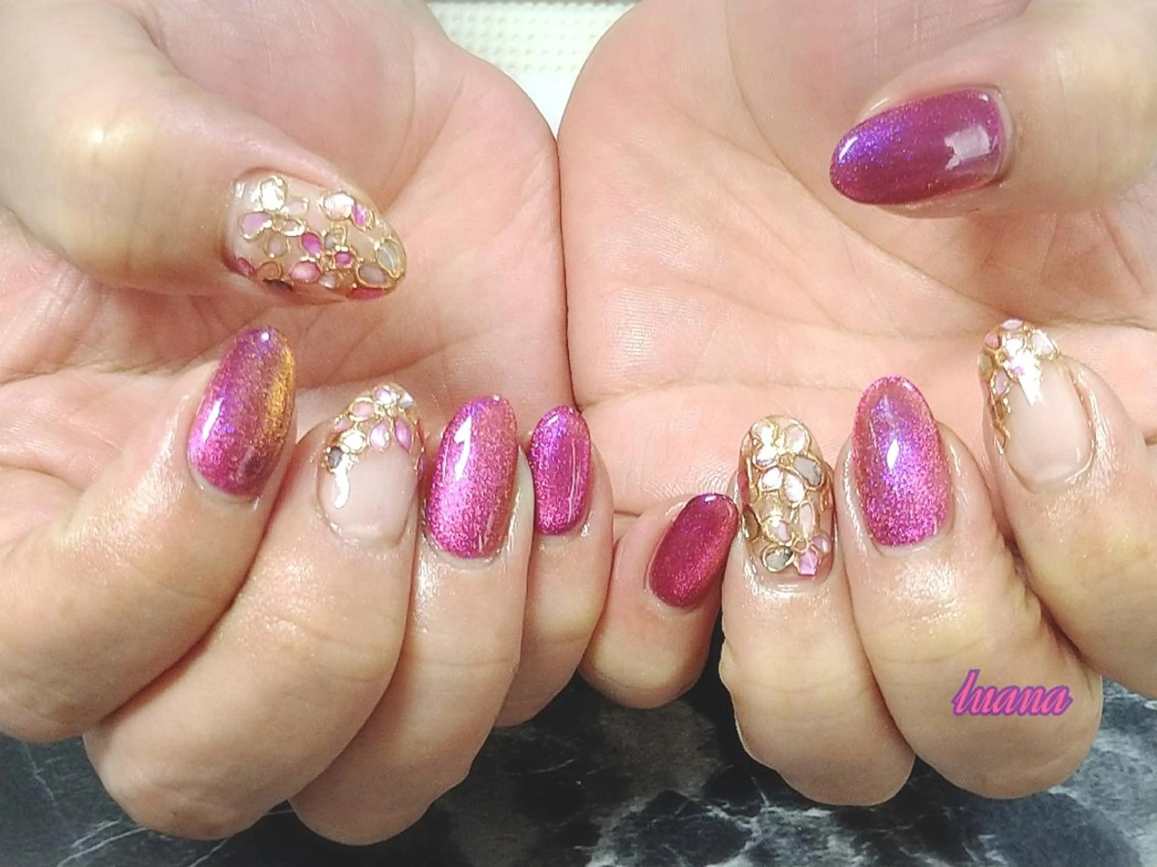 ネイル ハンドネイル LUANA  TAKAHASHIのネイルデザイン