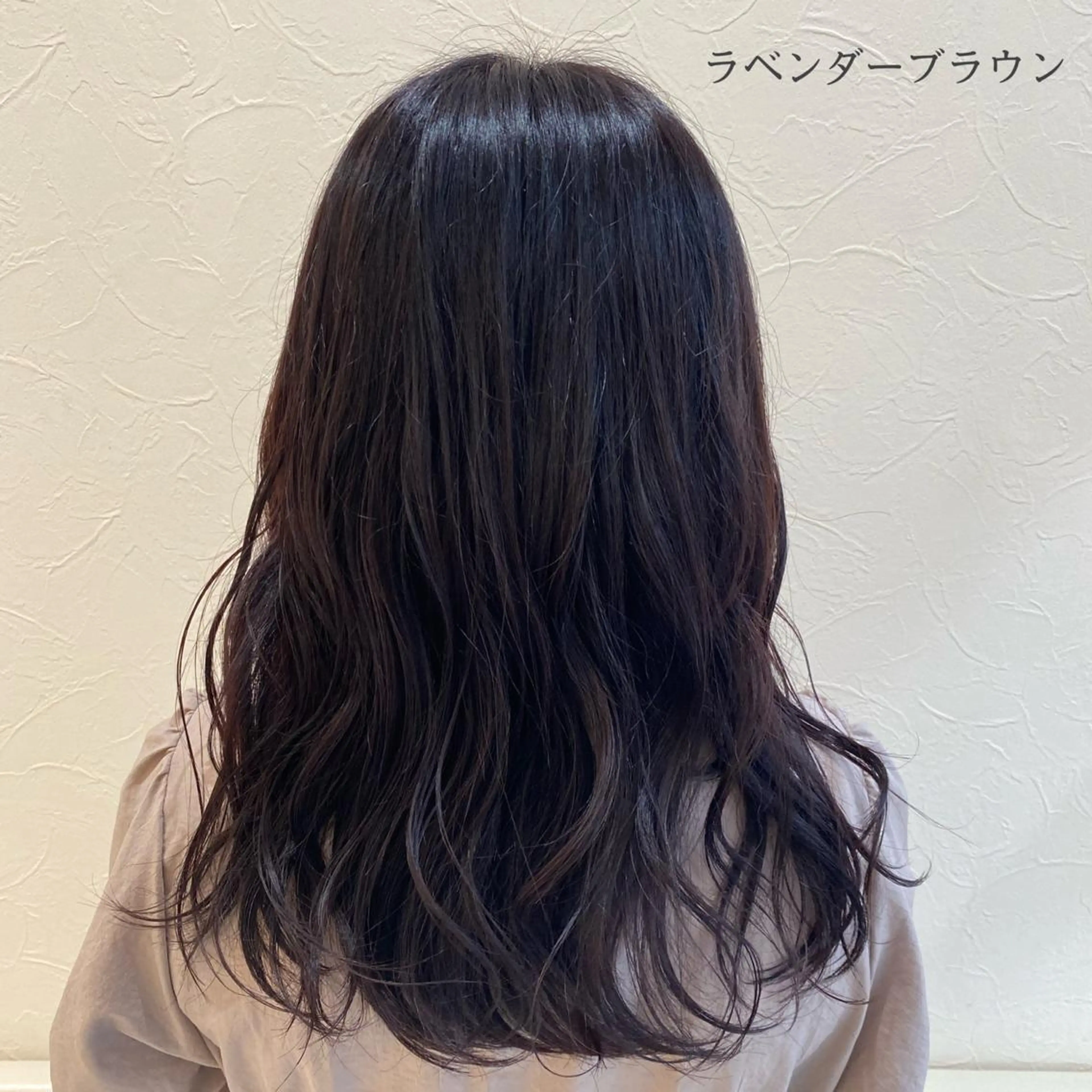 セミロング カラー salowin 柏Suite店所属・SAKI ☺︎のヘアスタイル