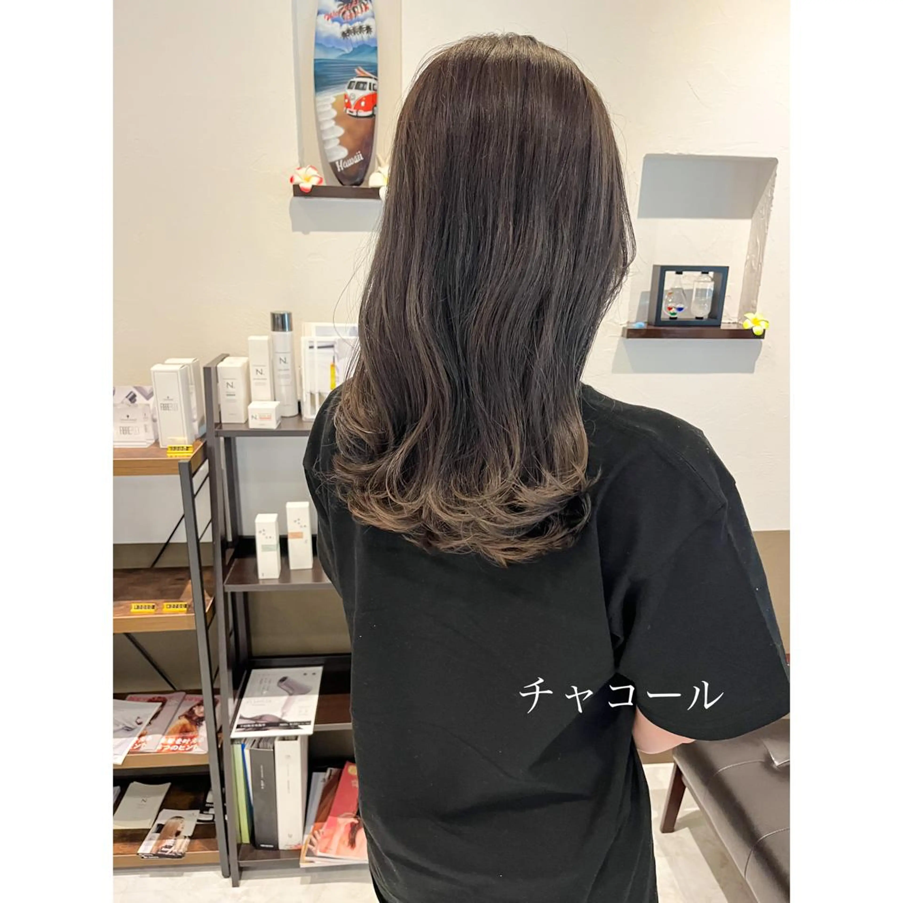 セミロング カラー LEO所属・坂井田 浩樹のヘアスタイル