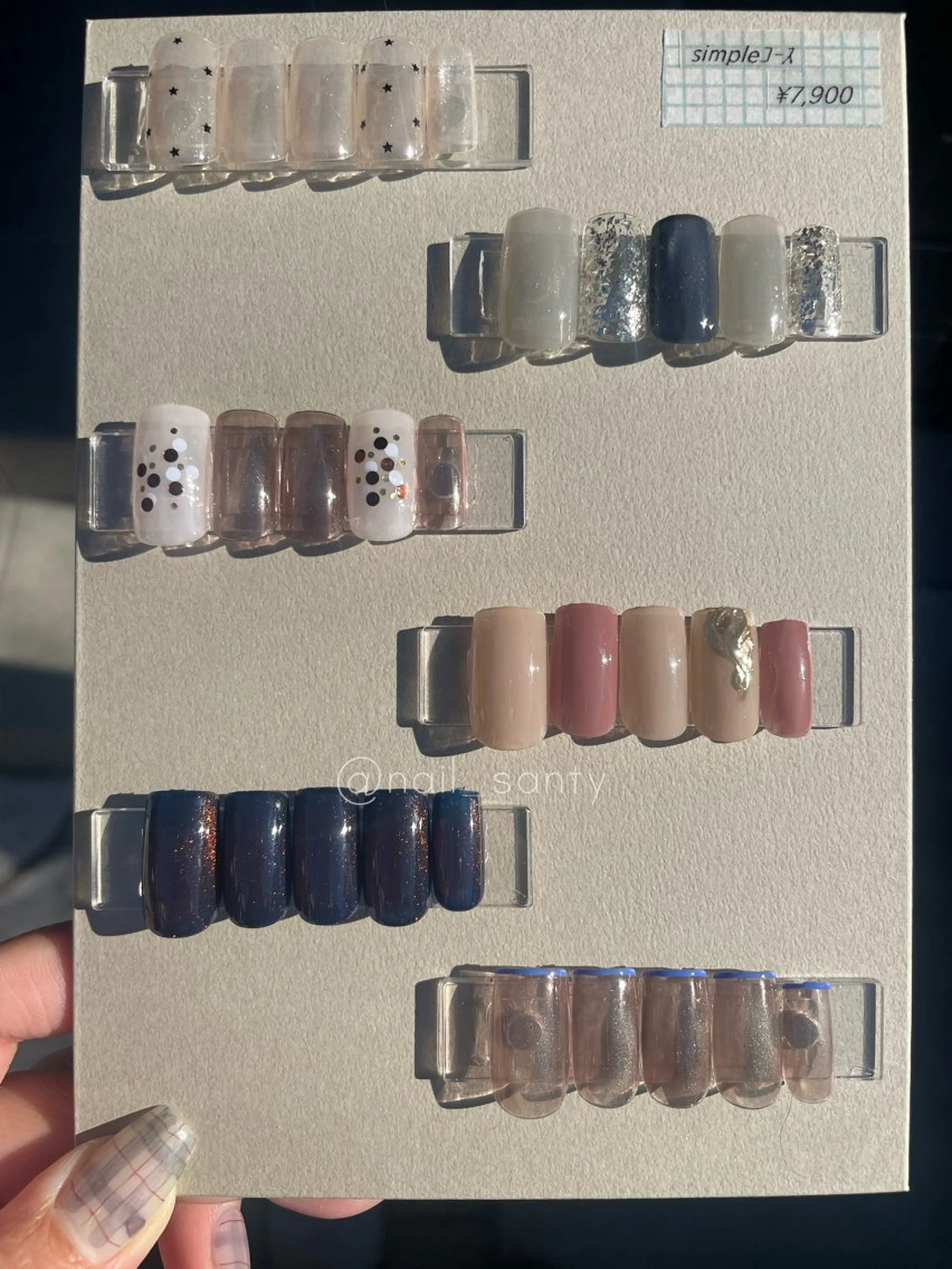 ネイル Nailsalon Santy.のネイルデザイン