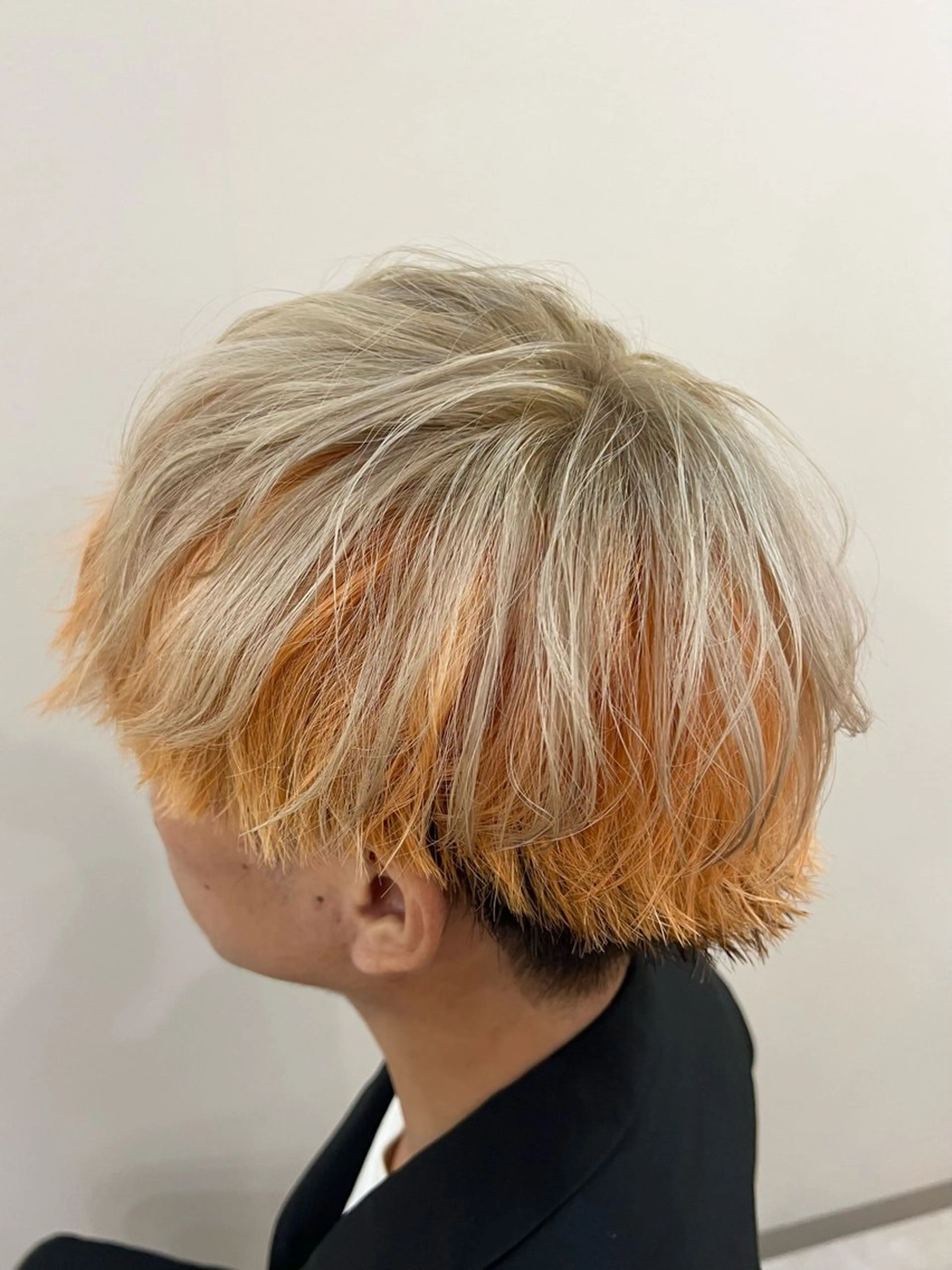 カラー 米林 遼のヘアスタイル