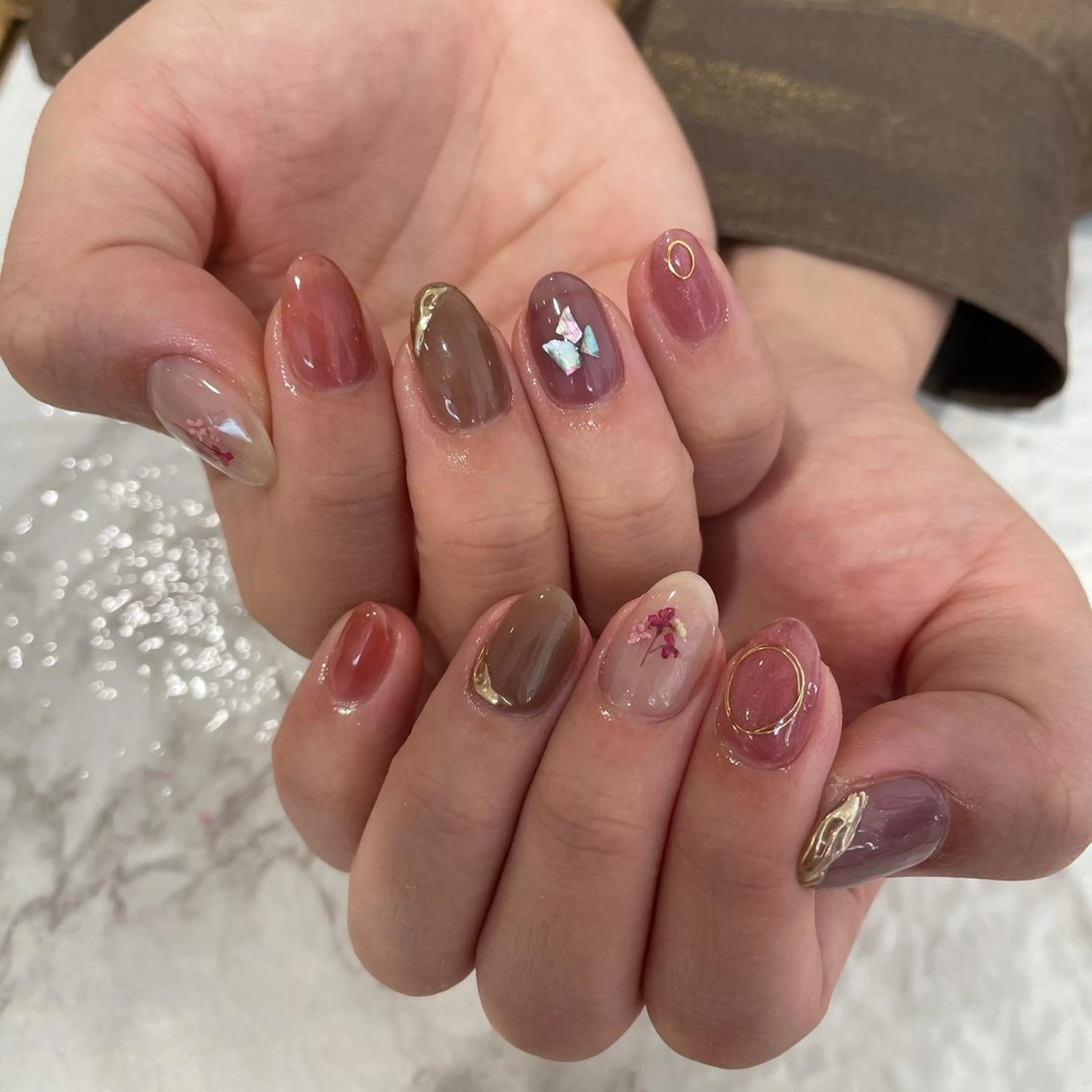ネイル ハンドネイル ハンドケア nailsalon SuMILEのネイルデザイン