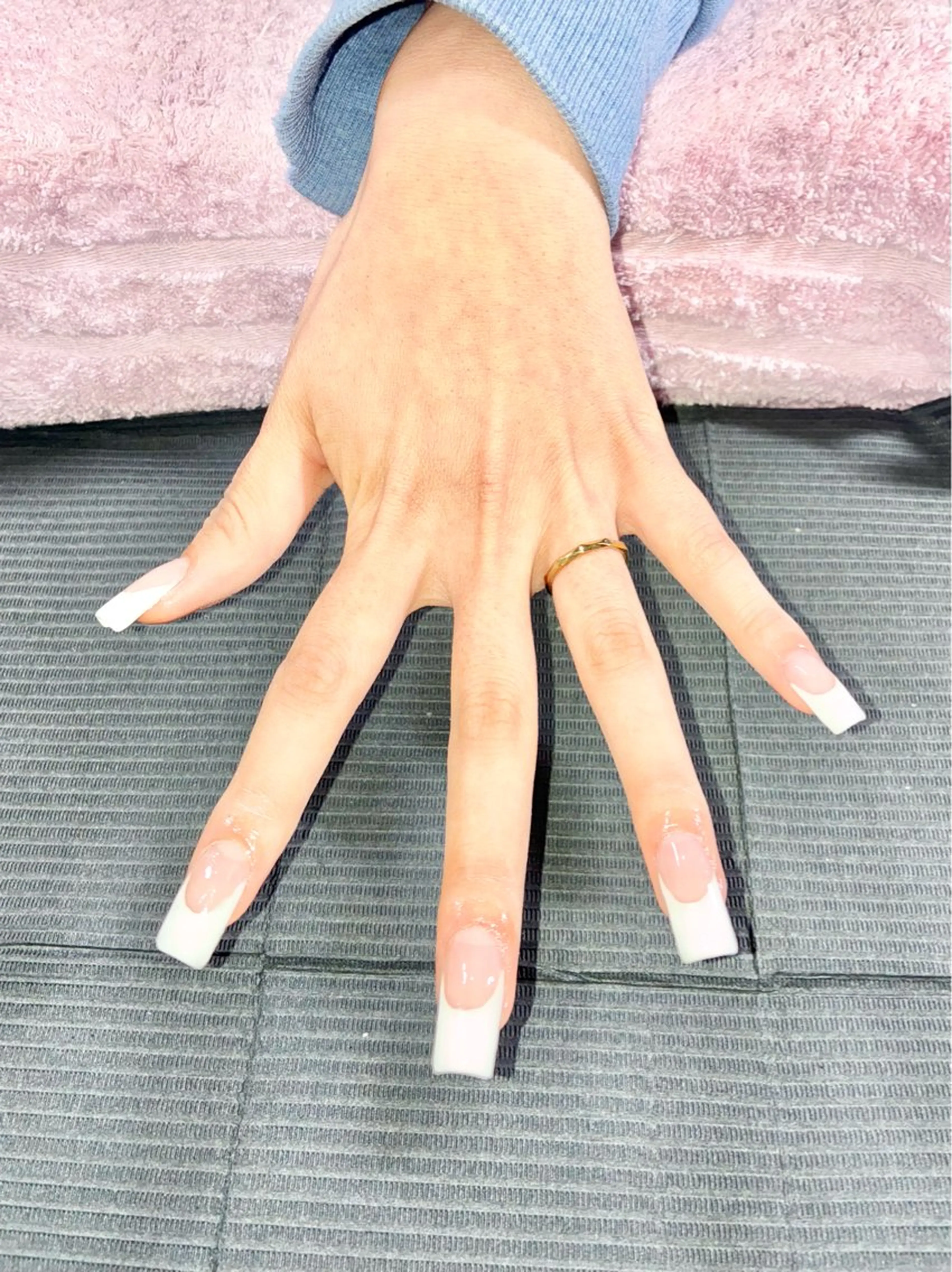 ネイル フレンチネイル スカルプネイル Tairacchi ﾀｲﾗｯﾁのネイルデザイン
