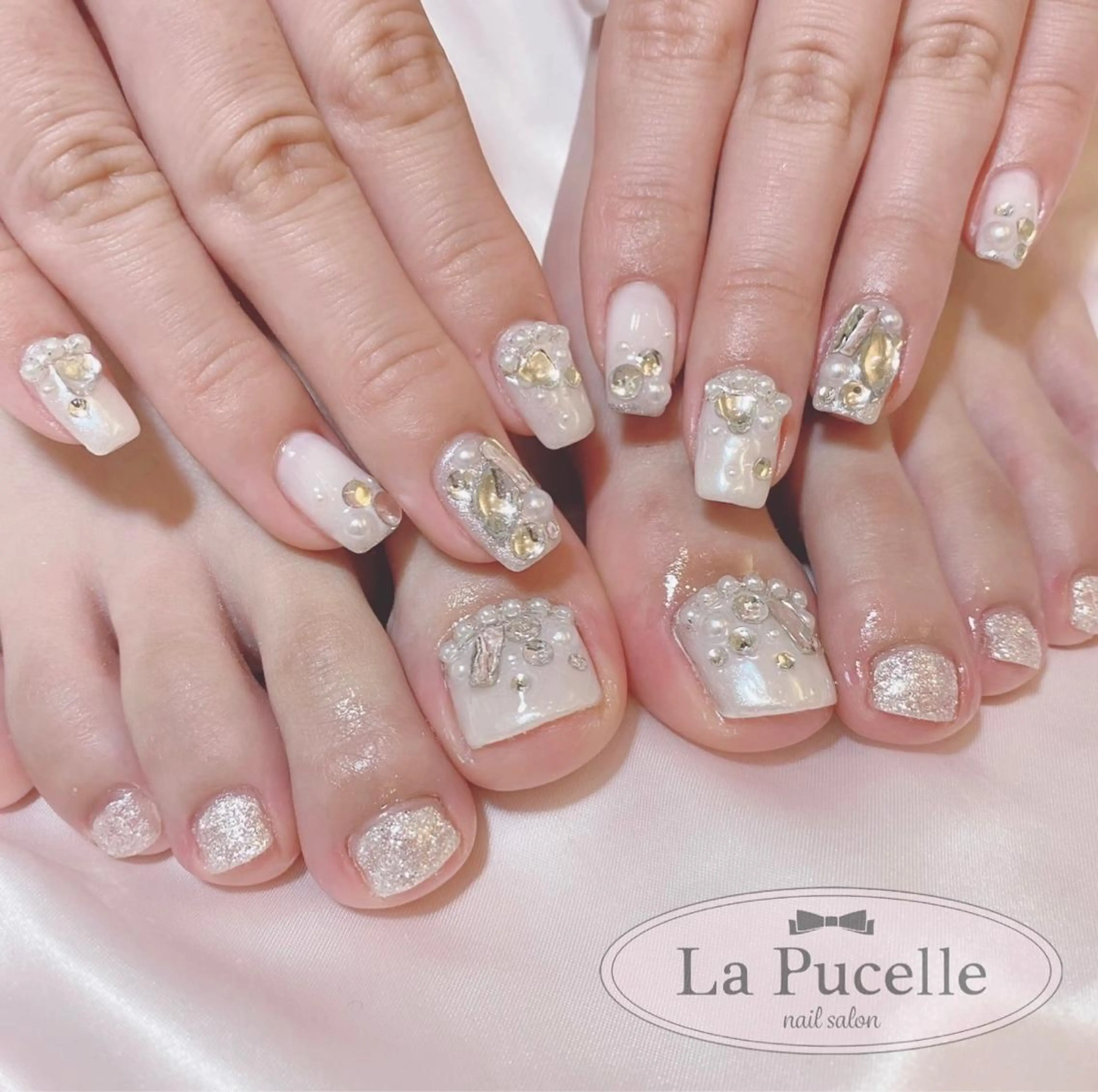 ネイル Nail Salon La Pucelle所属・La Pucelle ♡arisa♡のネイルデザイン