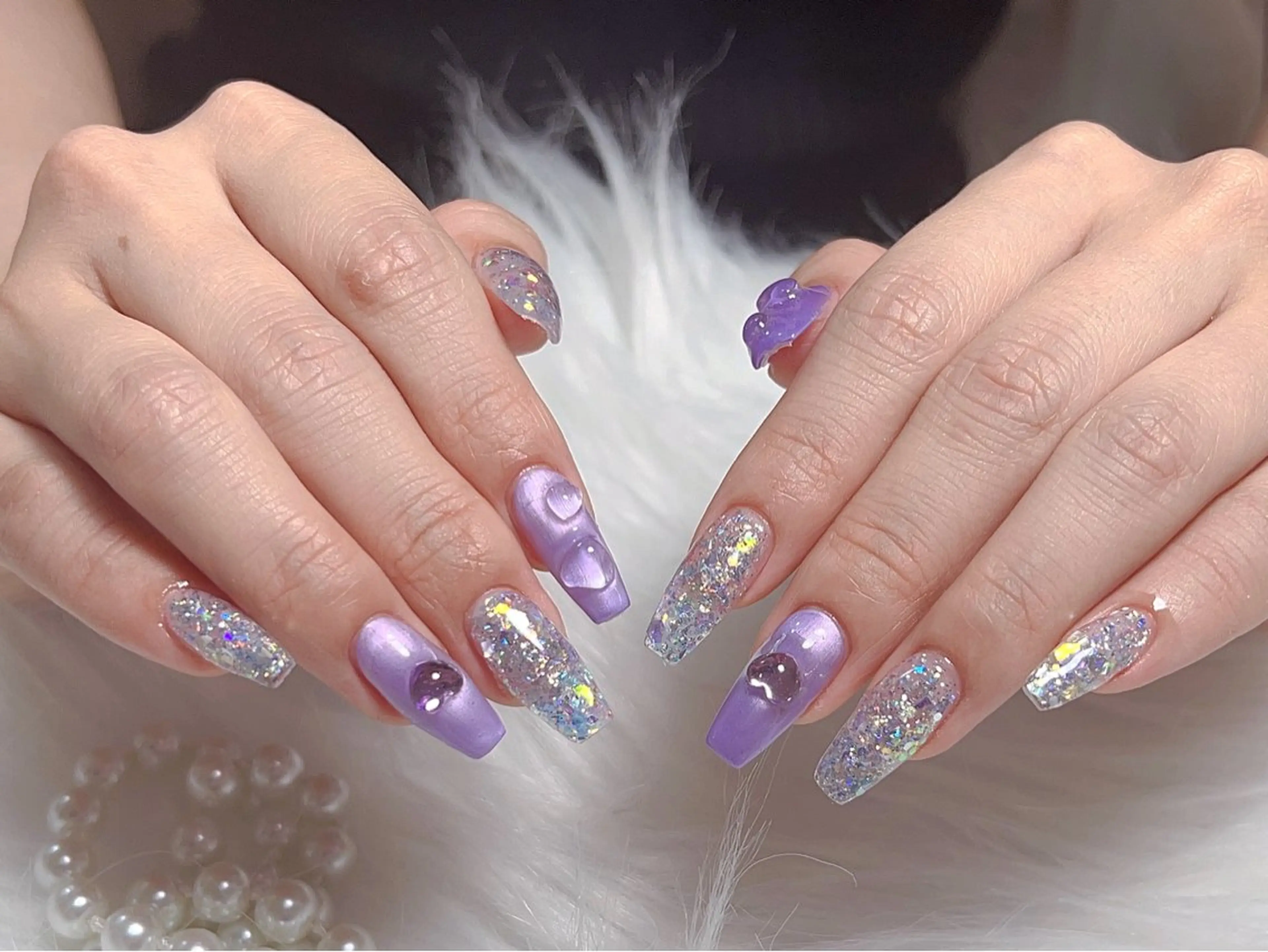 ネイル ハンドネイル RICH GINZA NAIL SALON所属・Yu na💖🎀のネイルデザイン