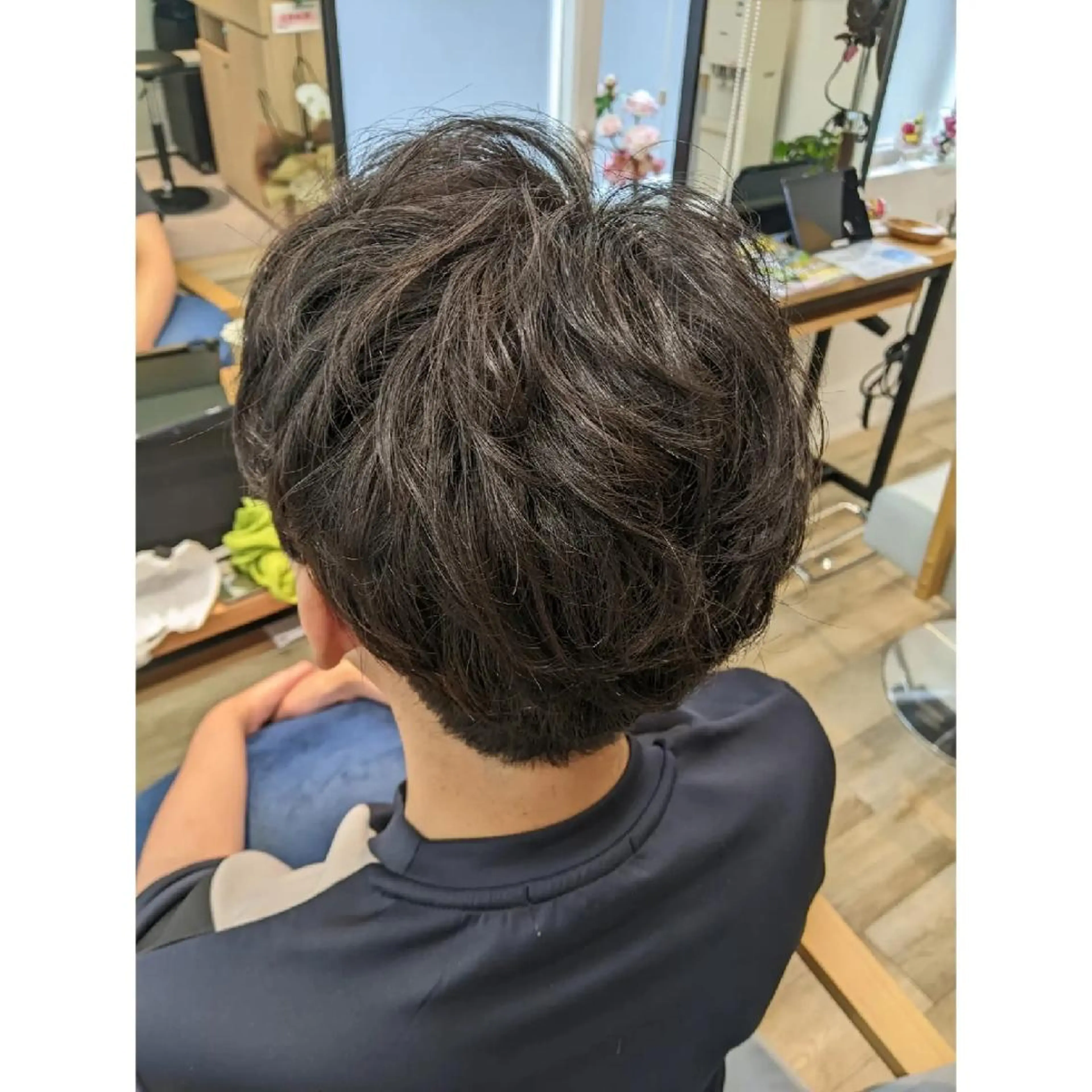 ショート メンズ カラー Kokeshi /Rymlhairのヘアスタイル