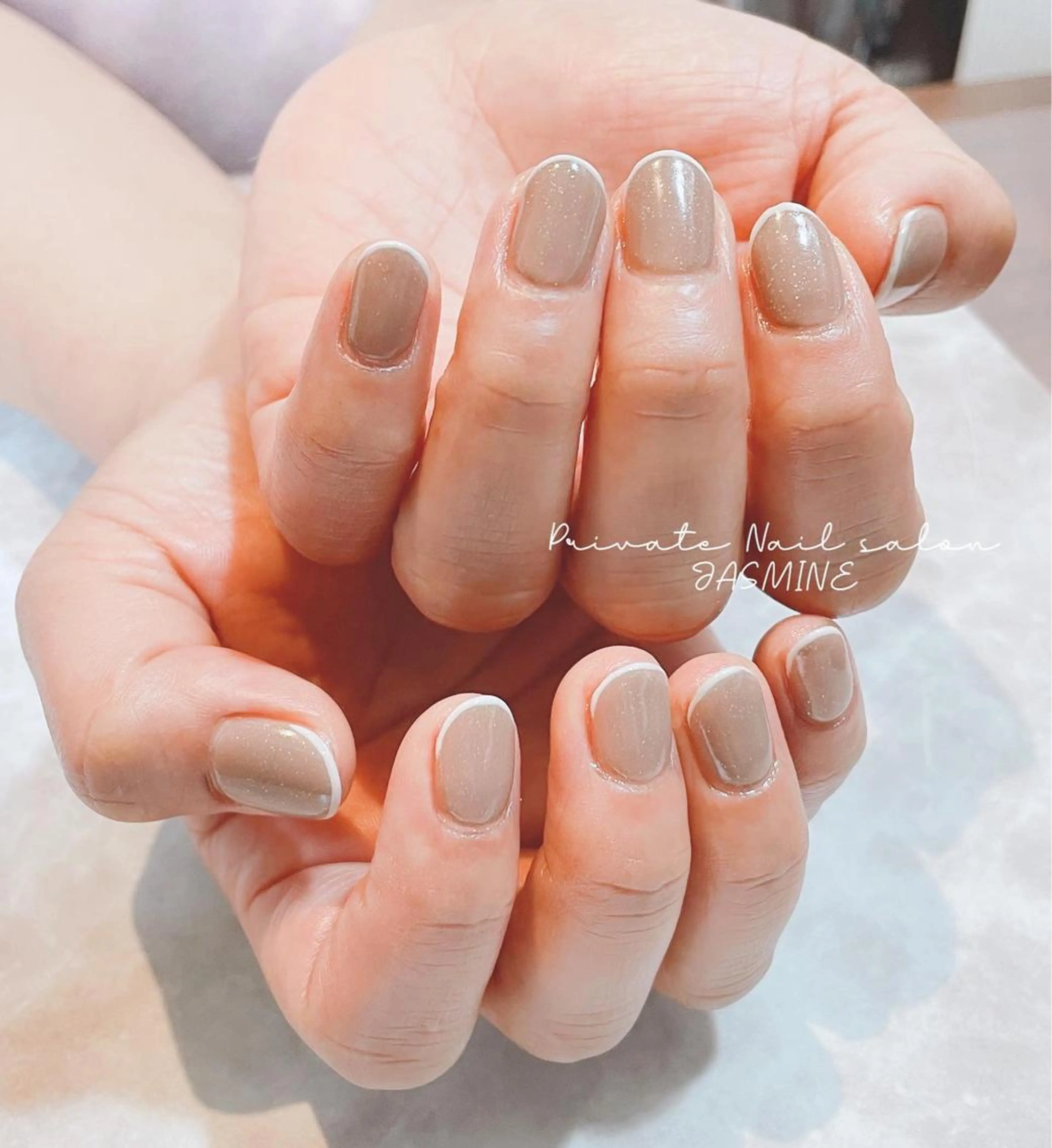 ネイル フレンチネイル Nail salon JASMINEのネイルデザイン