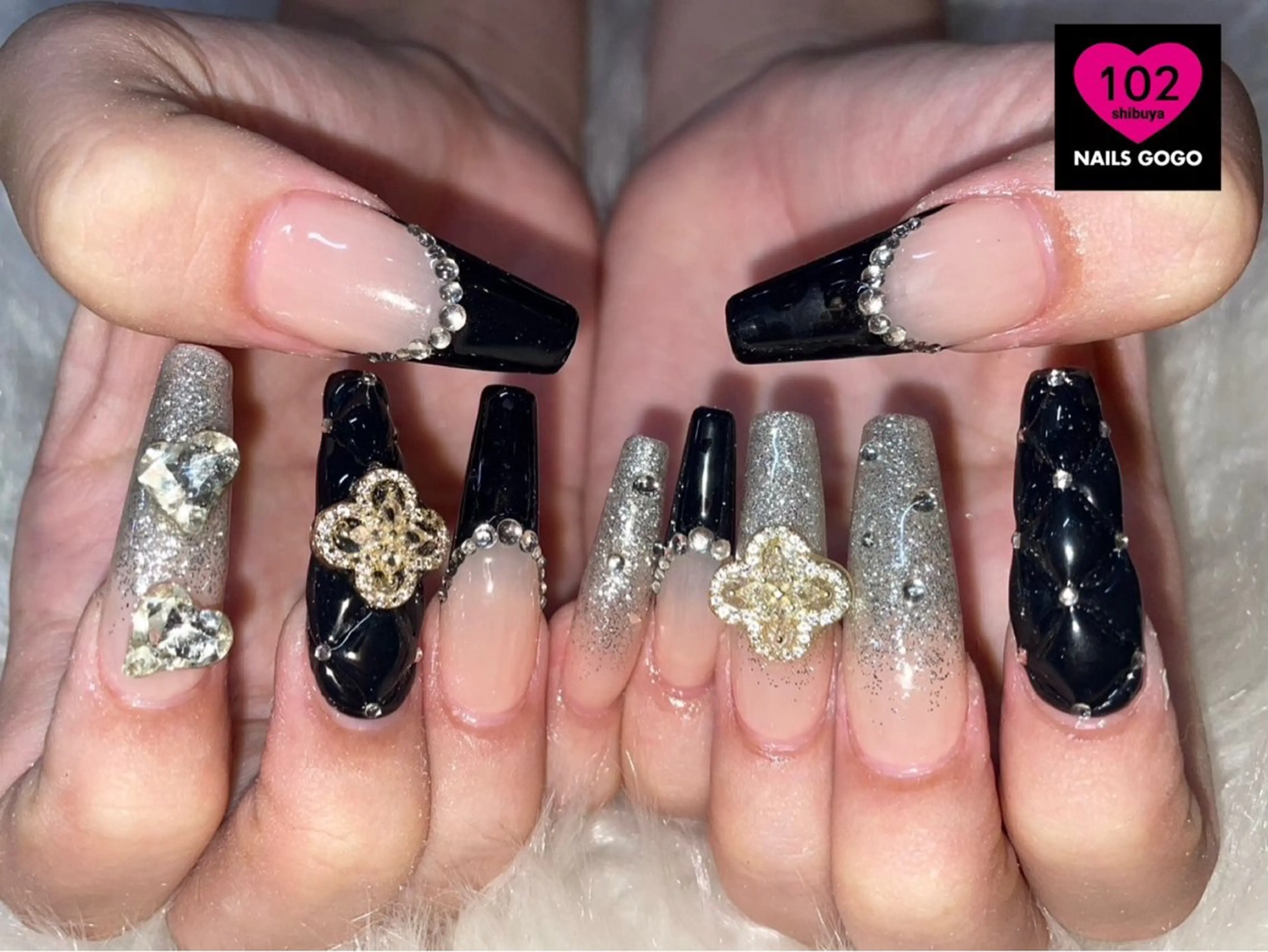 【150分スカルプ】やり放題13980円(150min Acrylic Nails Designs)の写真