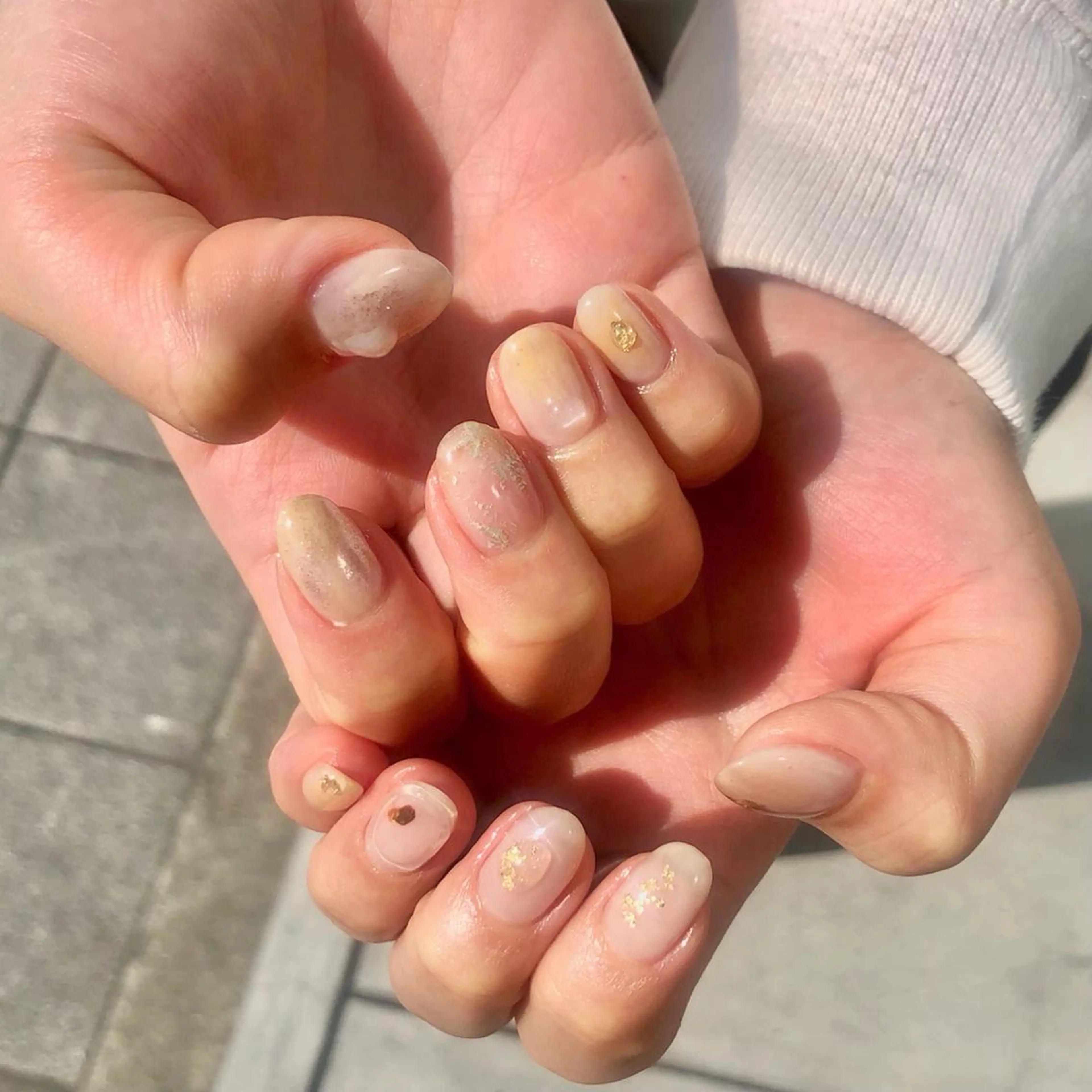 ネイル ハンドネイル 友田 晴香のネイルデザイン