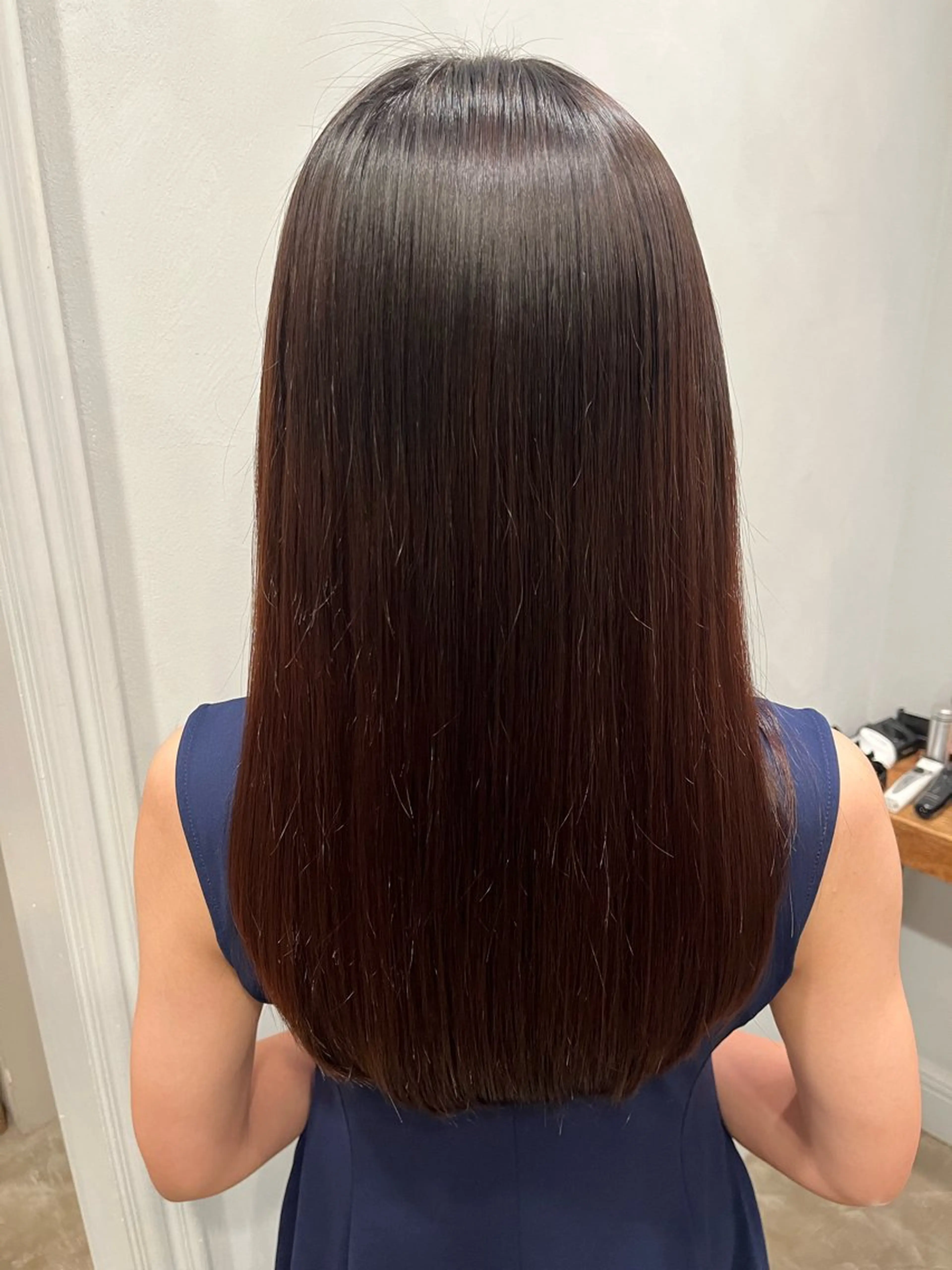 ロング トリートメント こんの かいのヘアスタイル