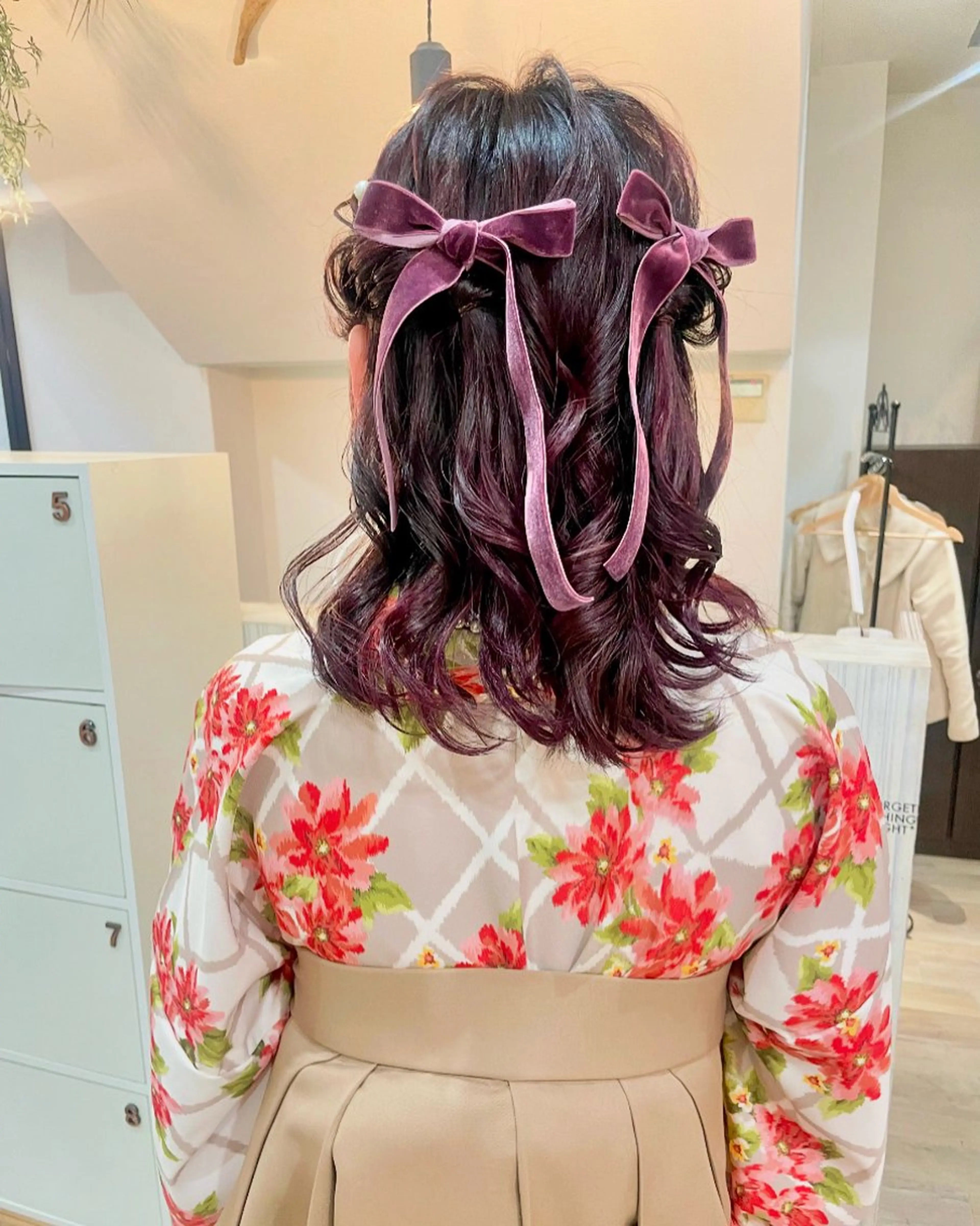 ヘアアレンジ ヘアセット シェアサロン糸所属・おおはし ひかりのヘアスタイル