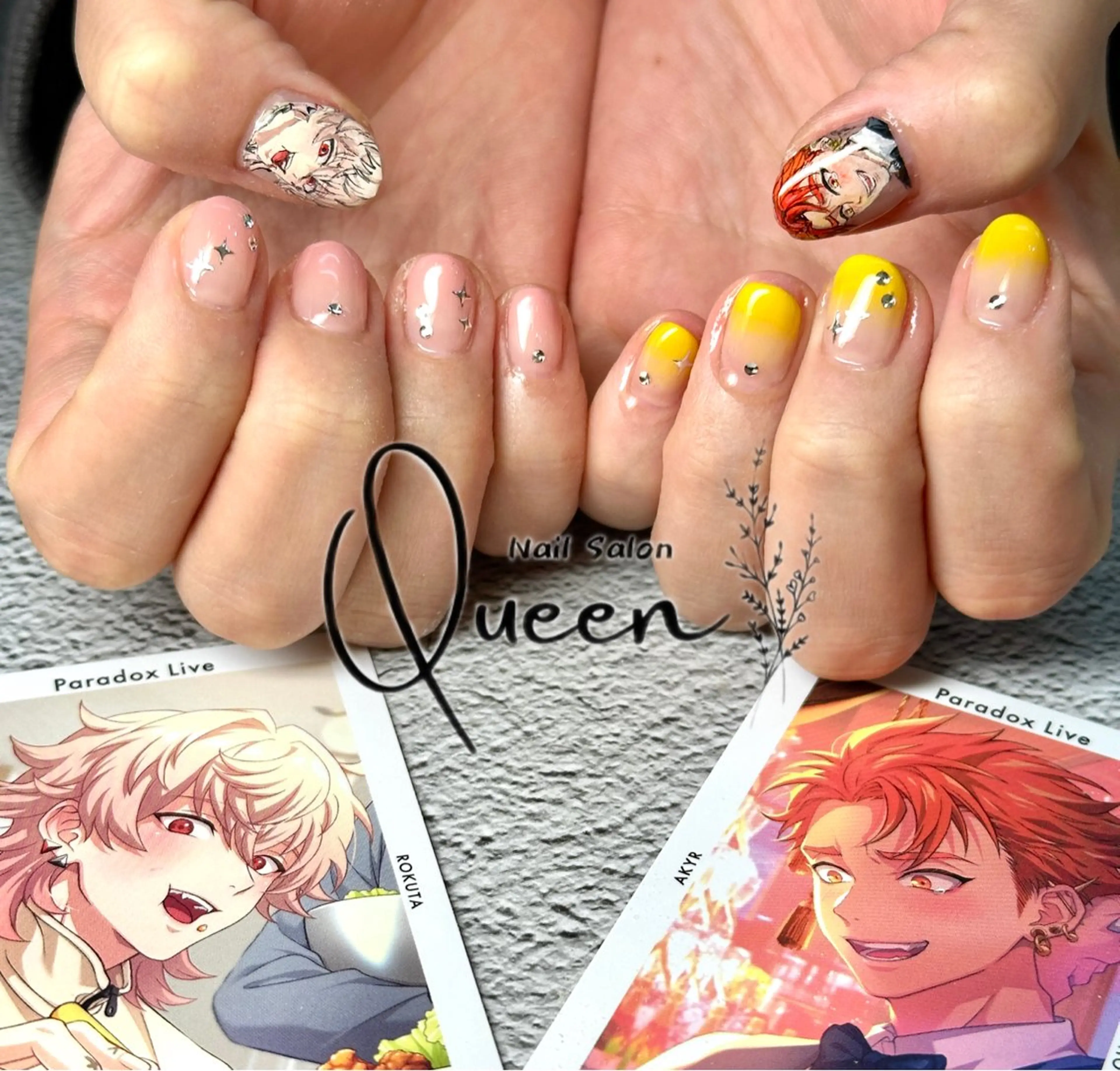 ネイル ハンドネイル Queennail 北堀江AYAのネイルデザイン