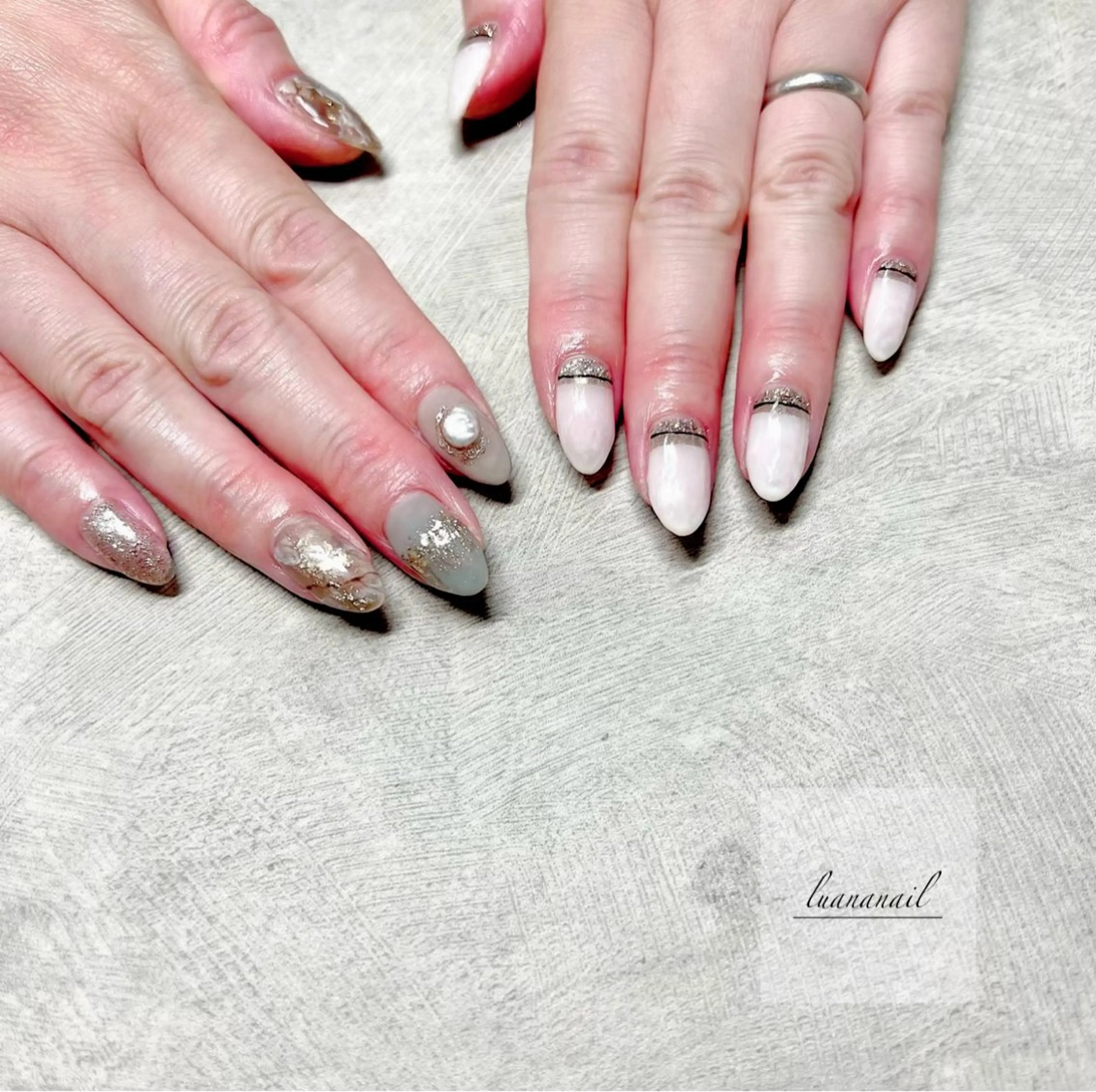 ネイル ハンドネイル luana nailのネイルデザイン