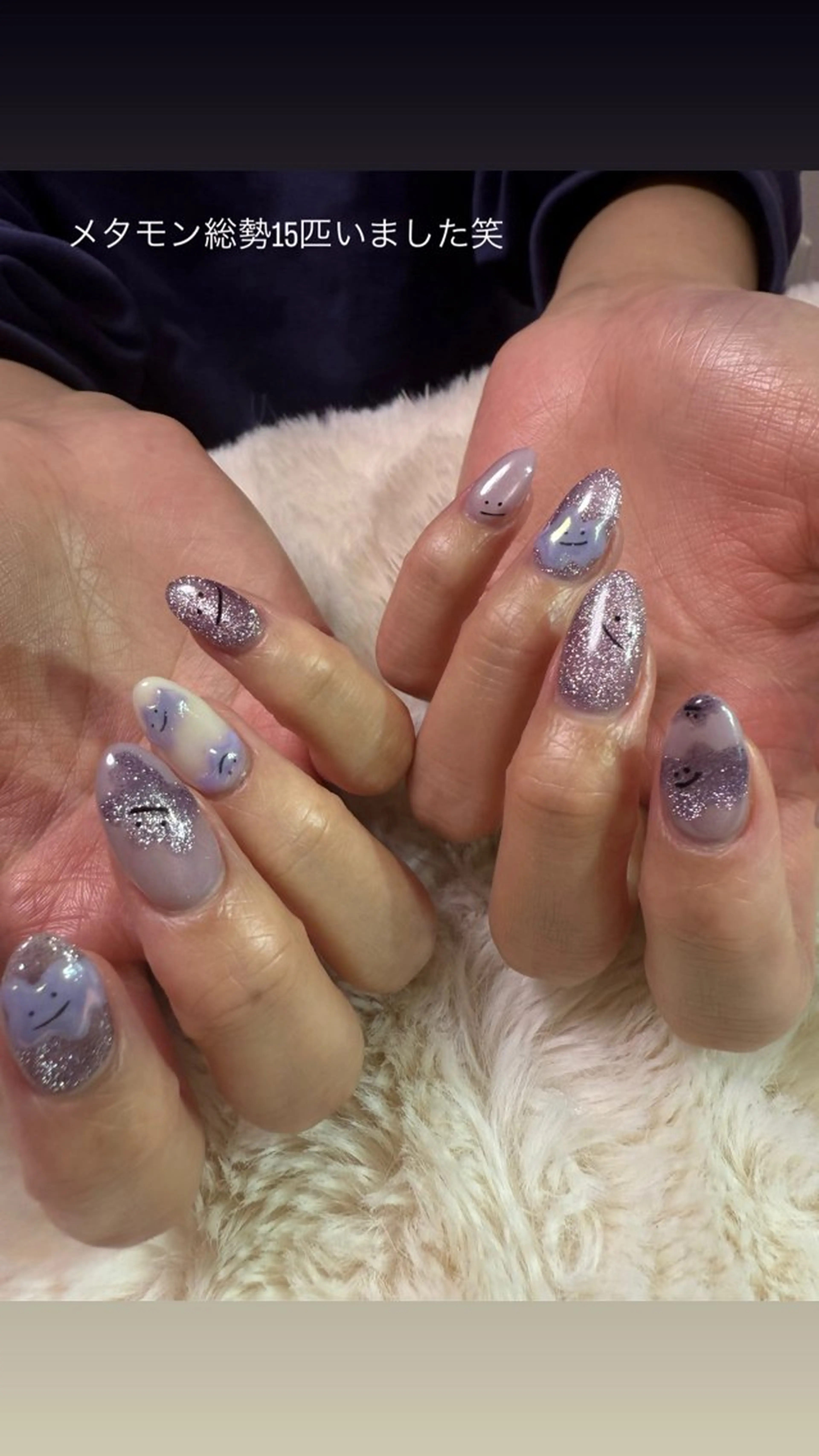 ネイル 小倉 梨衣那のネイルデザイン