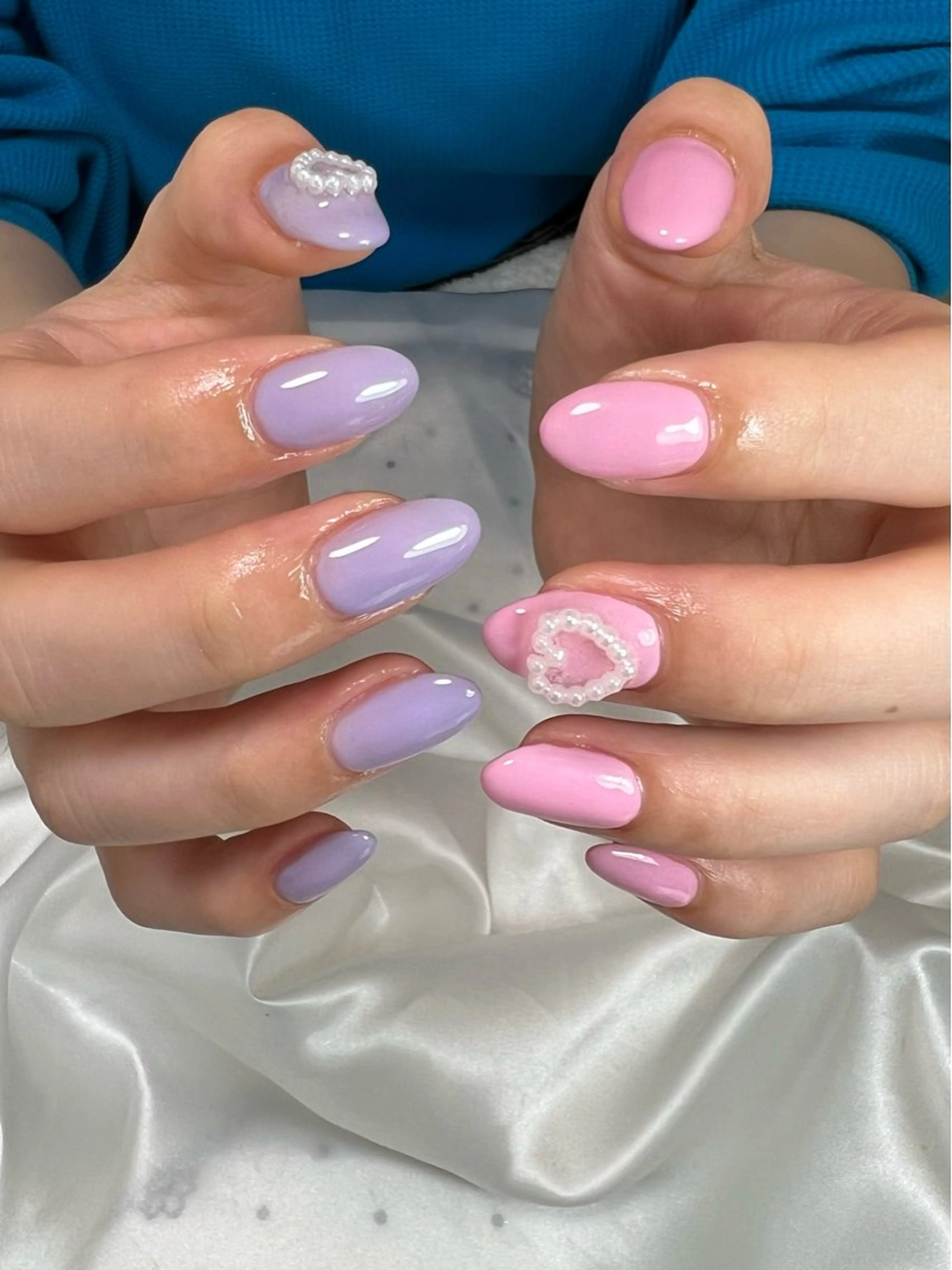 ネイル 春ネイル ハンドネイル Nail Salon&School REPLENDA所属・REPLENDA/ azusa(石井梓)のネイルデザイン