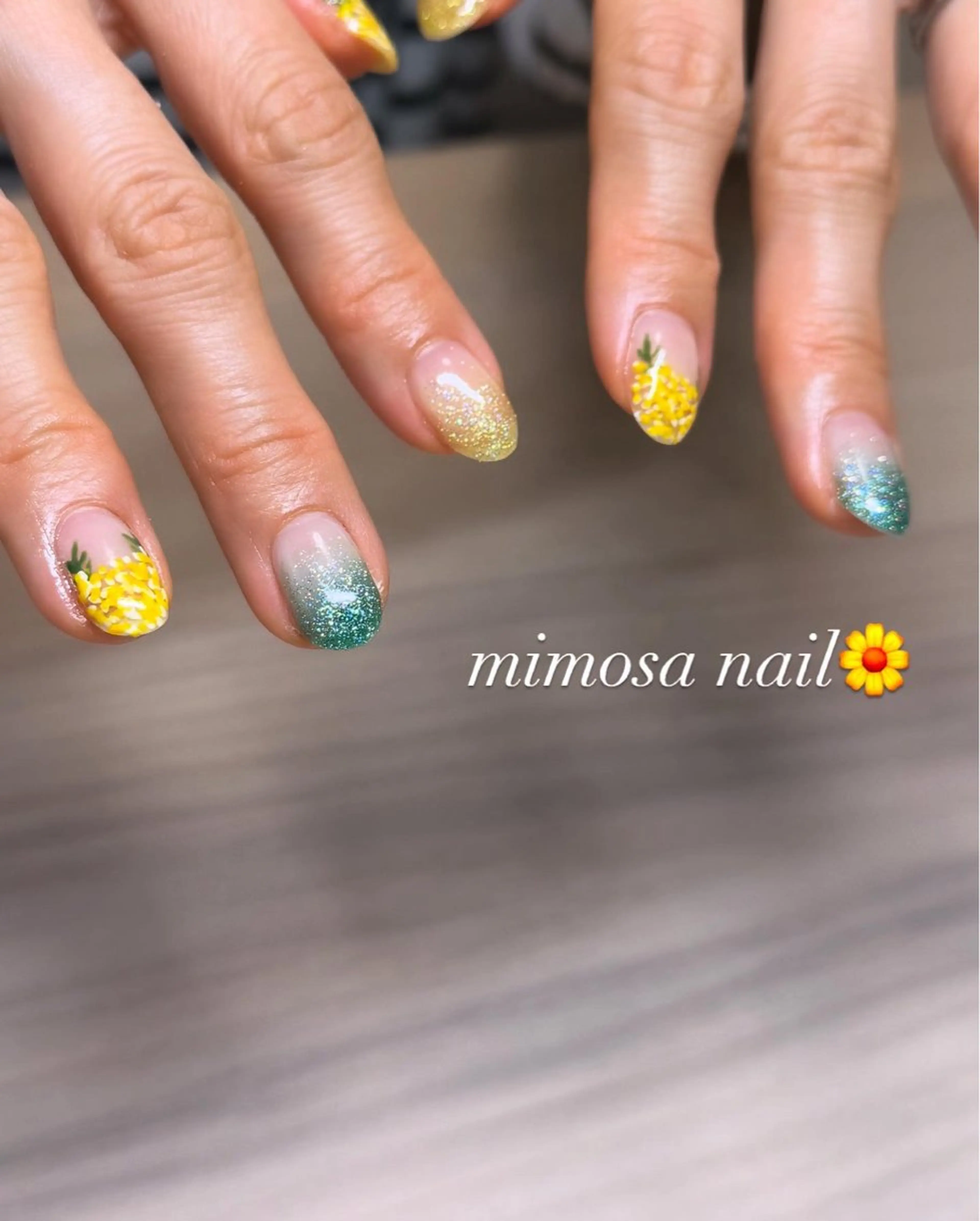 ネイル ハンドネイル デ・アイム「nail salon MIMIPARUN」所属・ナリス化粧品 MIMIPARUNのネイルデザイン