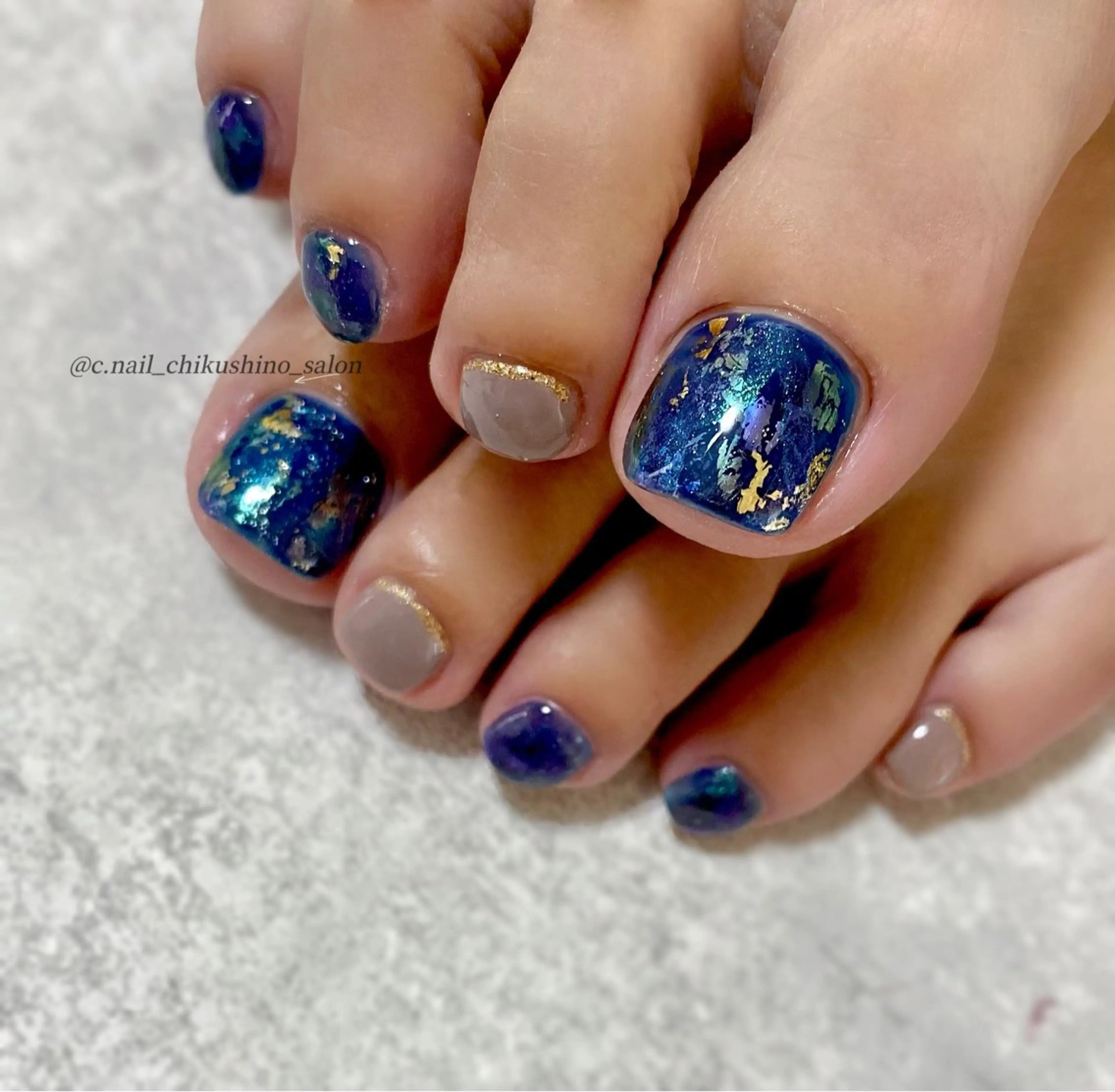 ネイル フットネイル C.Nail &EYE筑紫駅のネイルデザイン