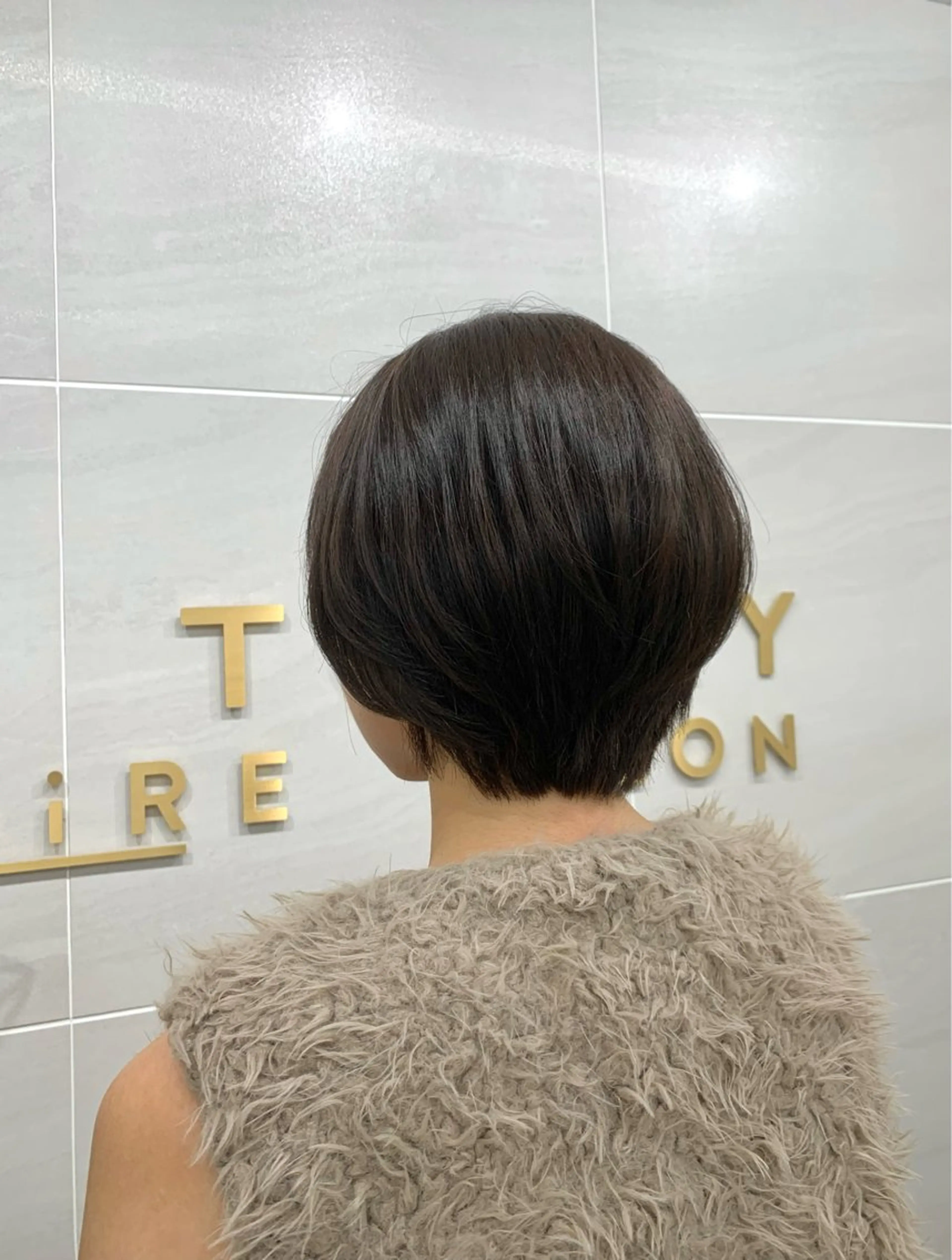 ショート カラー 本格ヘッドスパ🌿 ×ヘア　佐藤のヘアスタイル