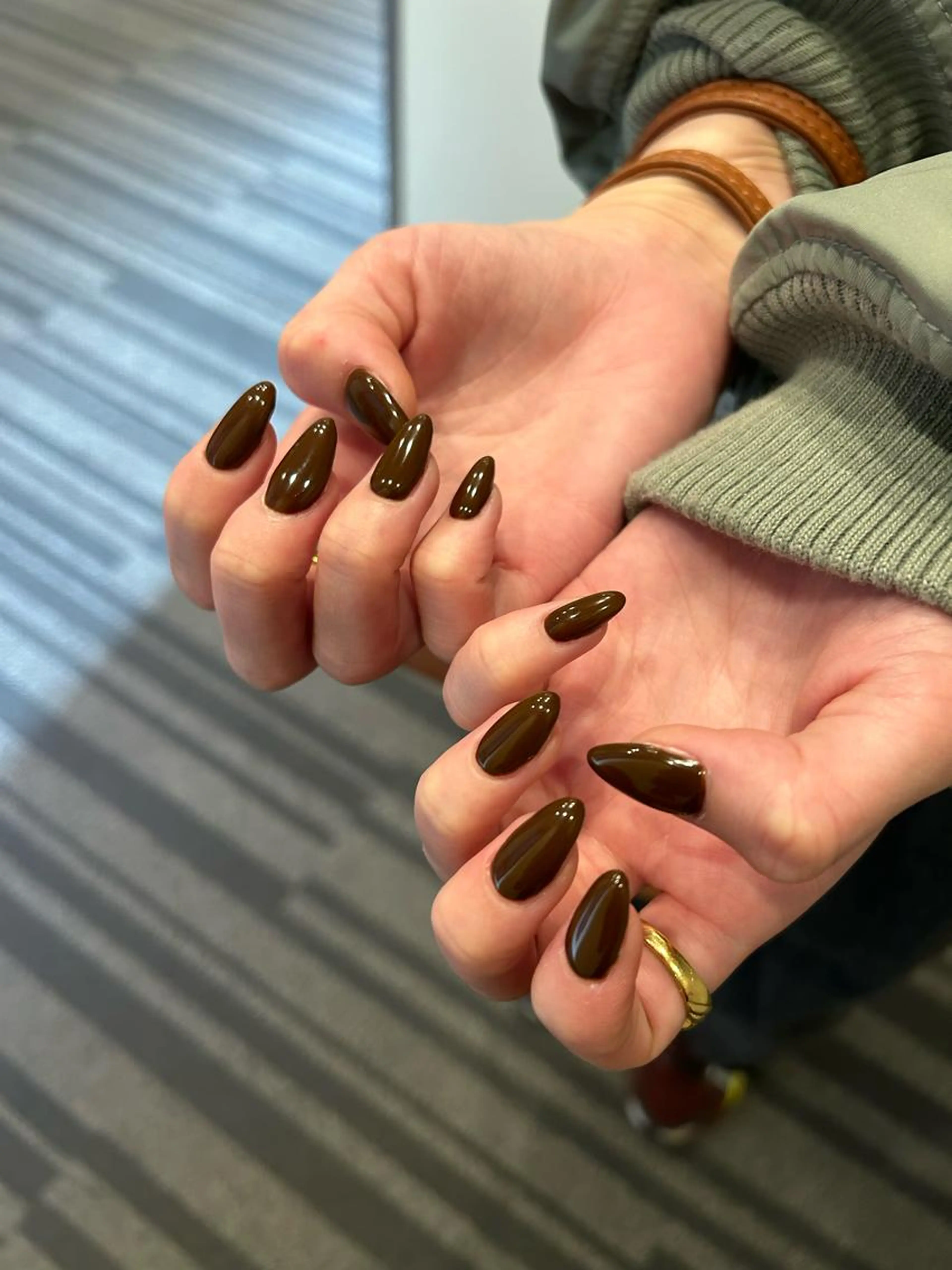 ワンカラーネイル(オフ込み)の写真