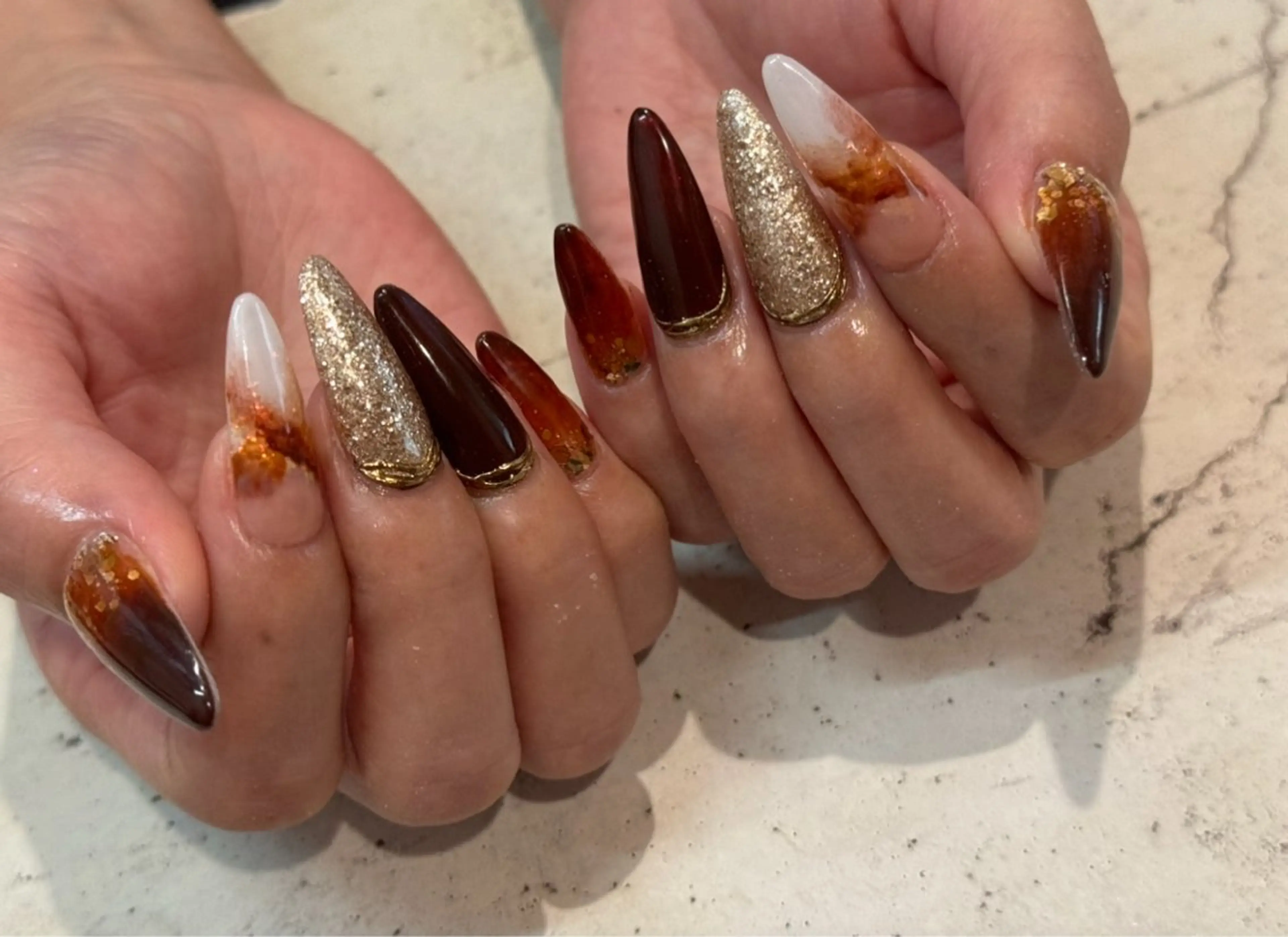 ネイル ハンドネイル nailsalon Lumiereのネイルデザイン