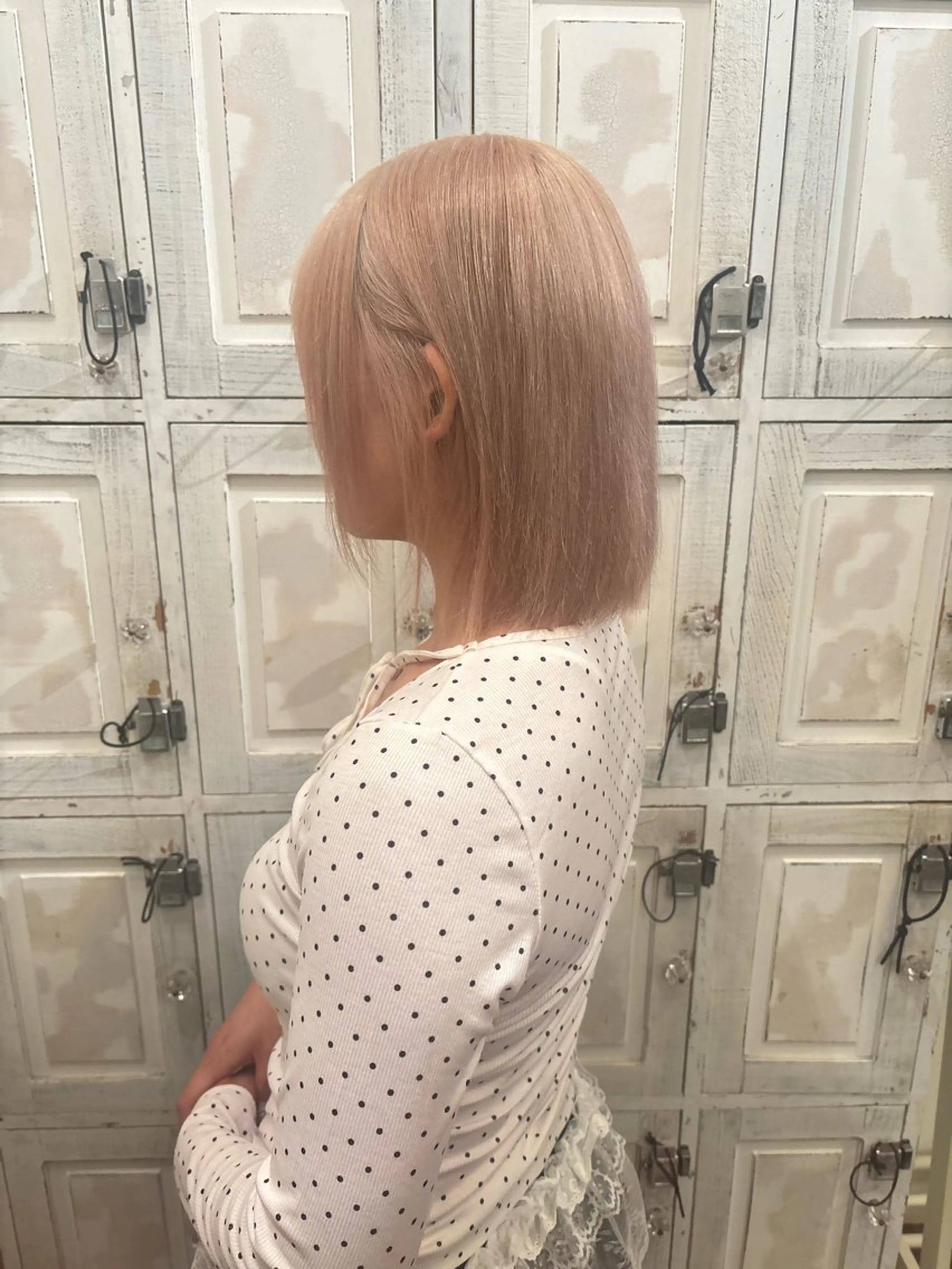 カラー ヘアカラー Riona ハイトーン/カラー♡のヘアスタイル