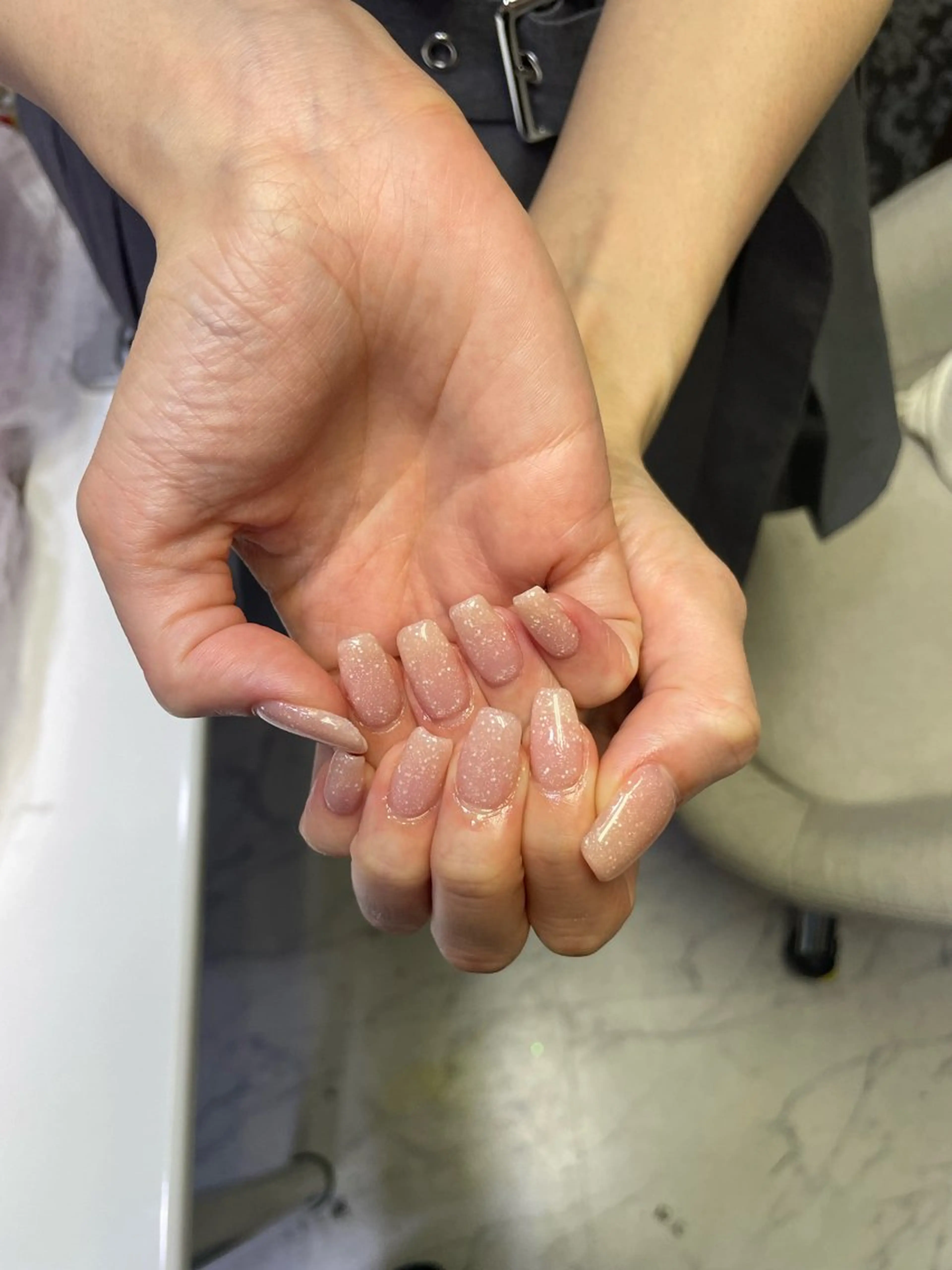 ネイル 長さ出し ハンドネイル Bianca 神楽坂 Matsuokaのネイルデザイン