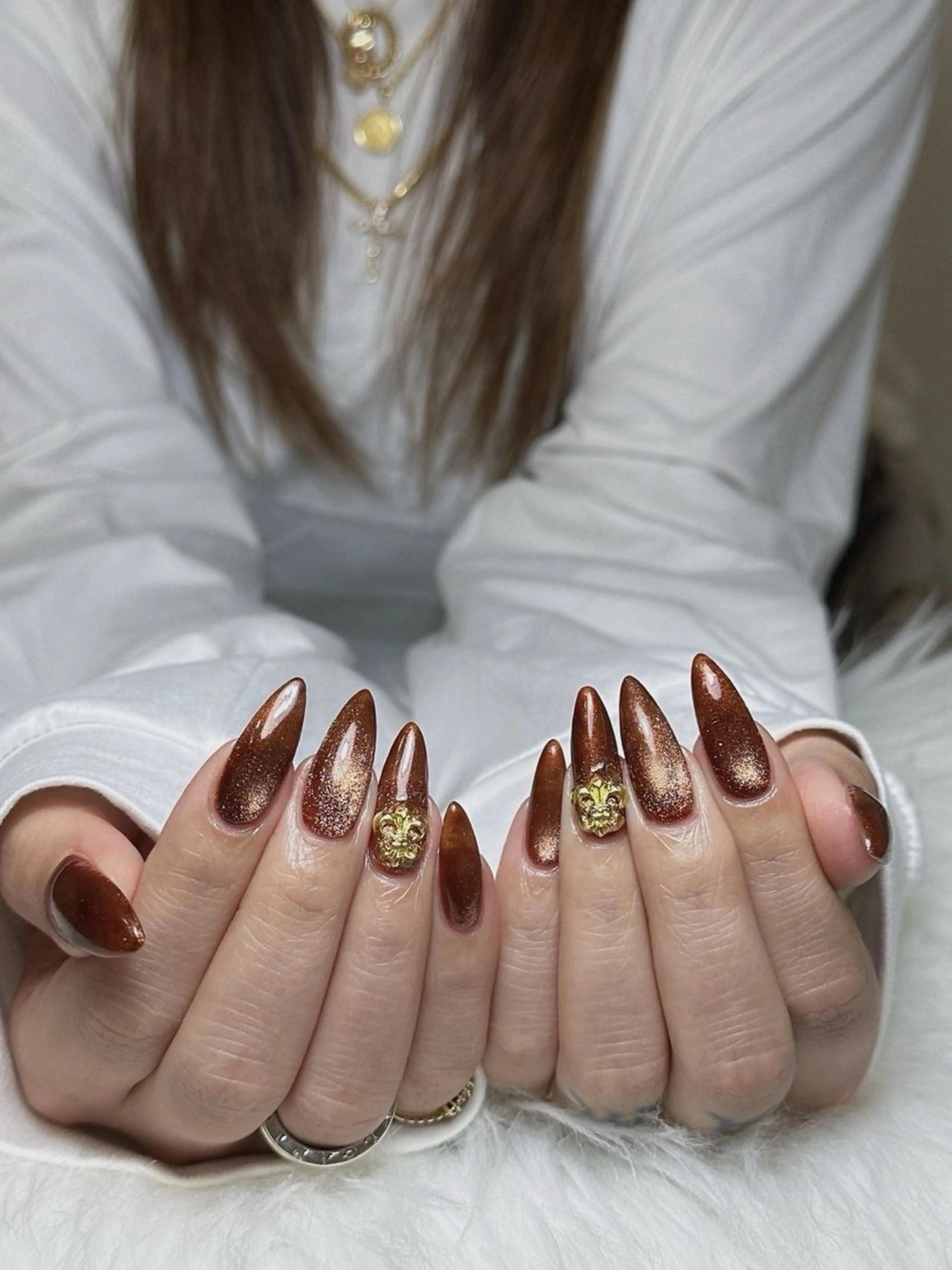 ネイル ハンドネイル 【Eclat エクラ】nail&beauty所属・Eclat〔エクラ〕 MOEKA𝜗𝜚*のネイルデザイン