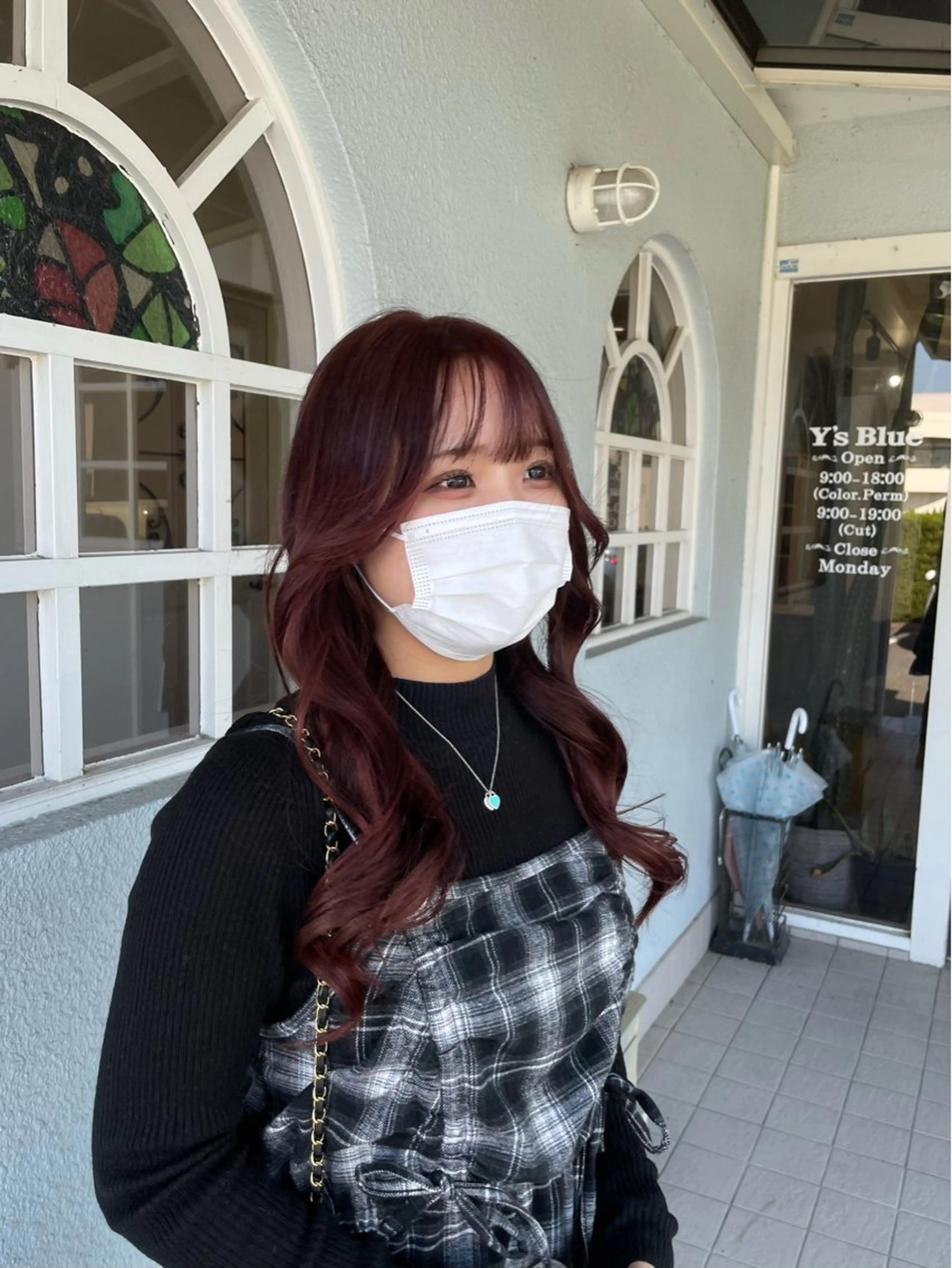 セミロング イースブルー丸亀所属・弥祝 minoriのヘアスタイル