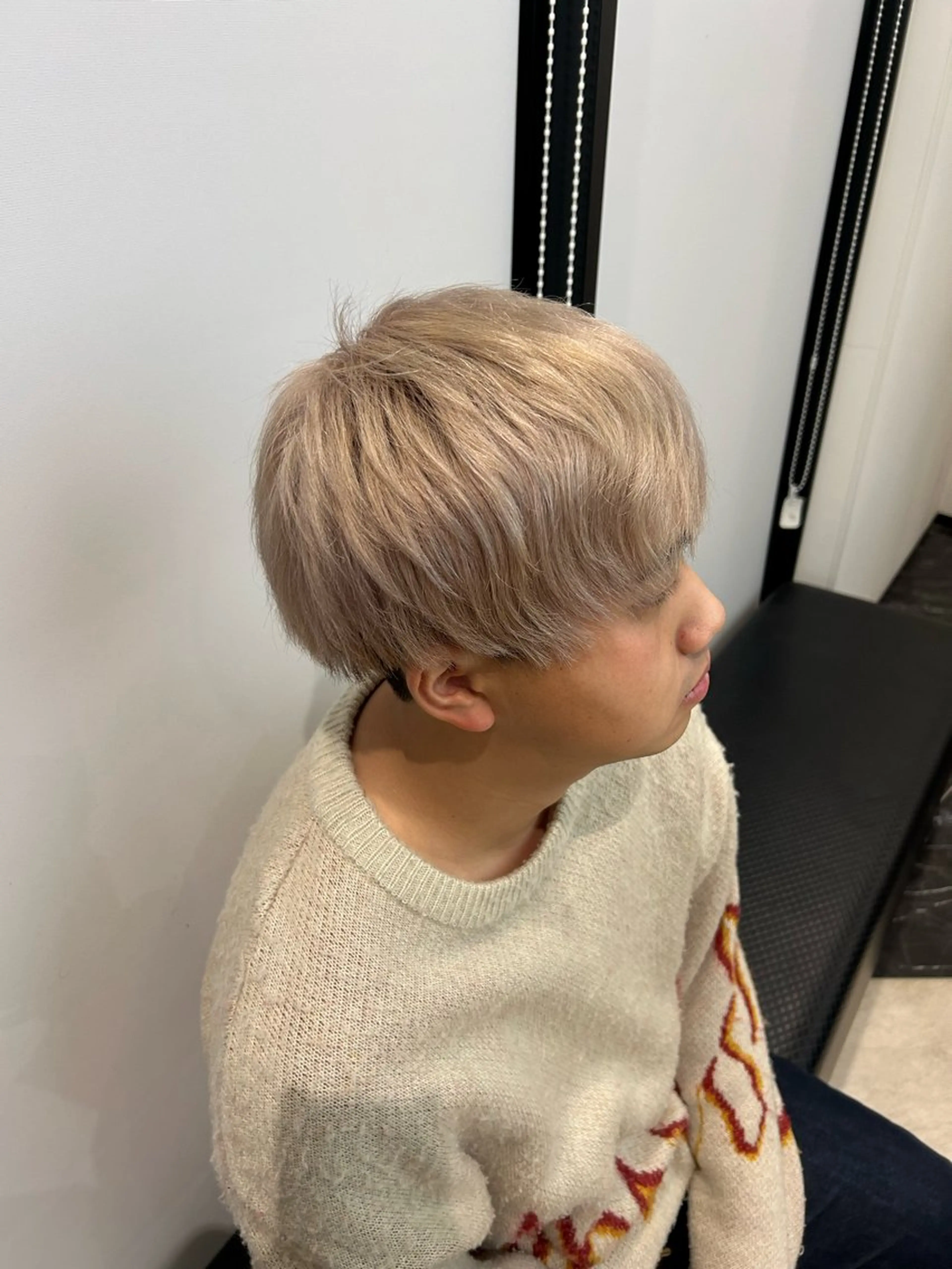 メンズ ヘアカラー トリートメント ishizuka toaのヘアスタイル