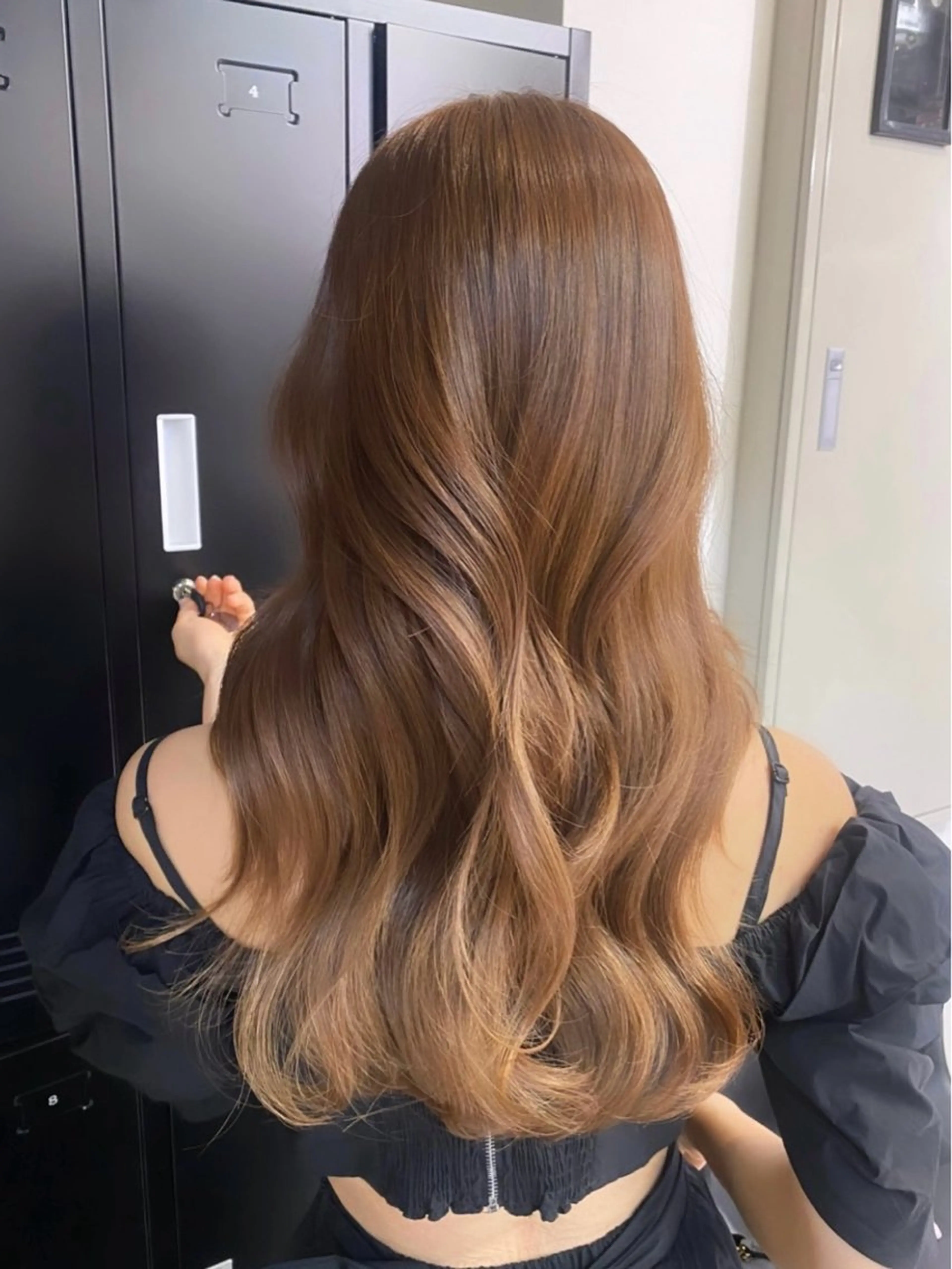 セミロング ヘアカラー カラーモデル募集中 /Nanakaのヘアスタイル