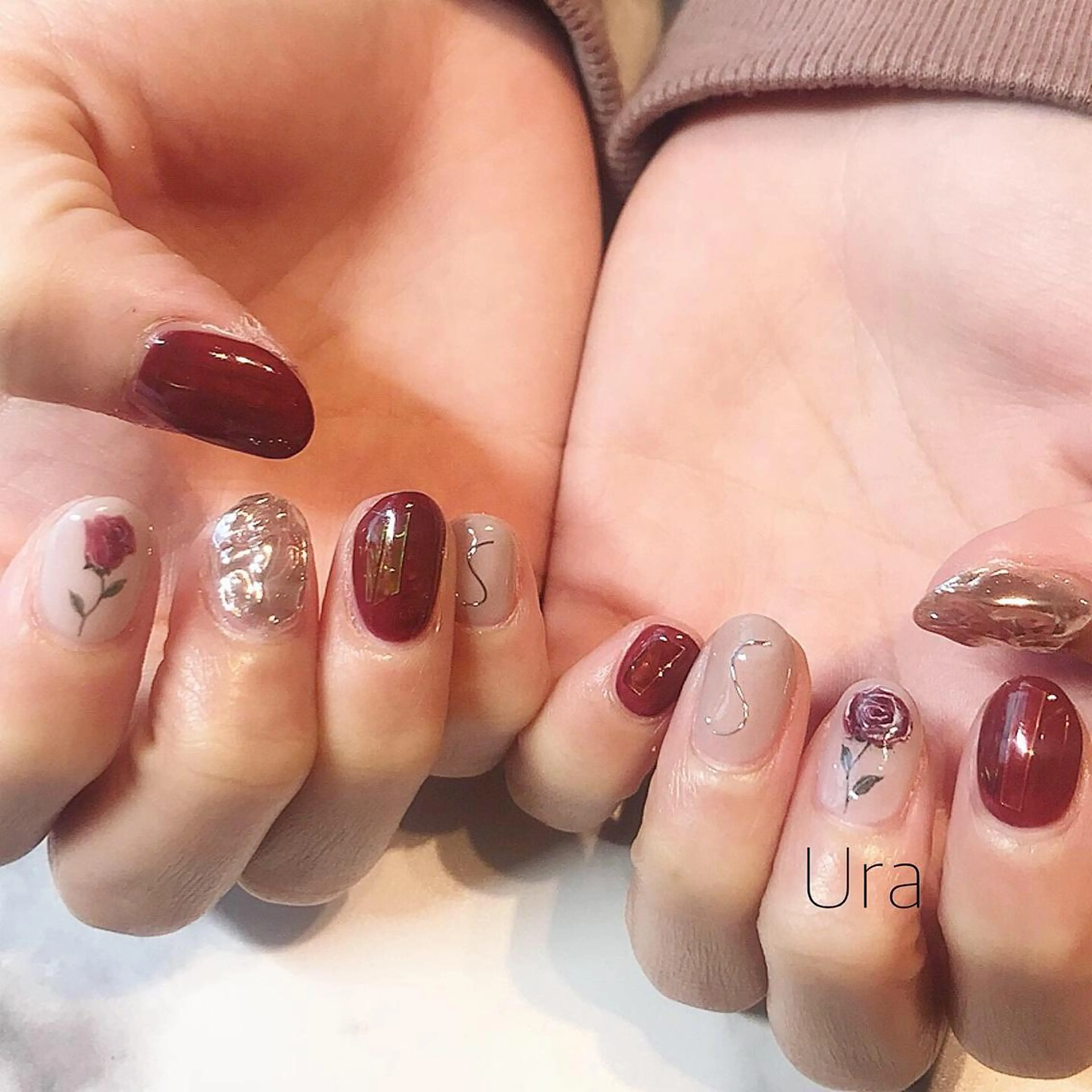 ネイル ハンドネイル UrakoNail 《nail》のネイルデザイン