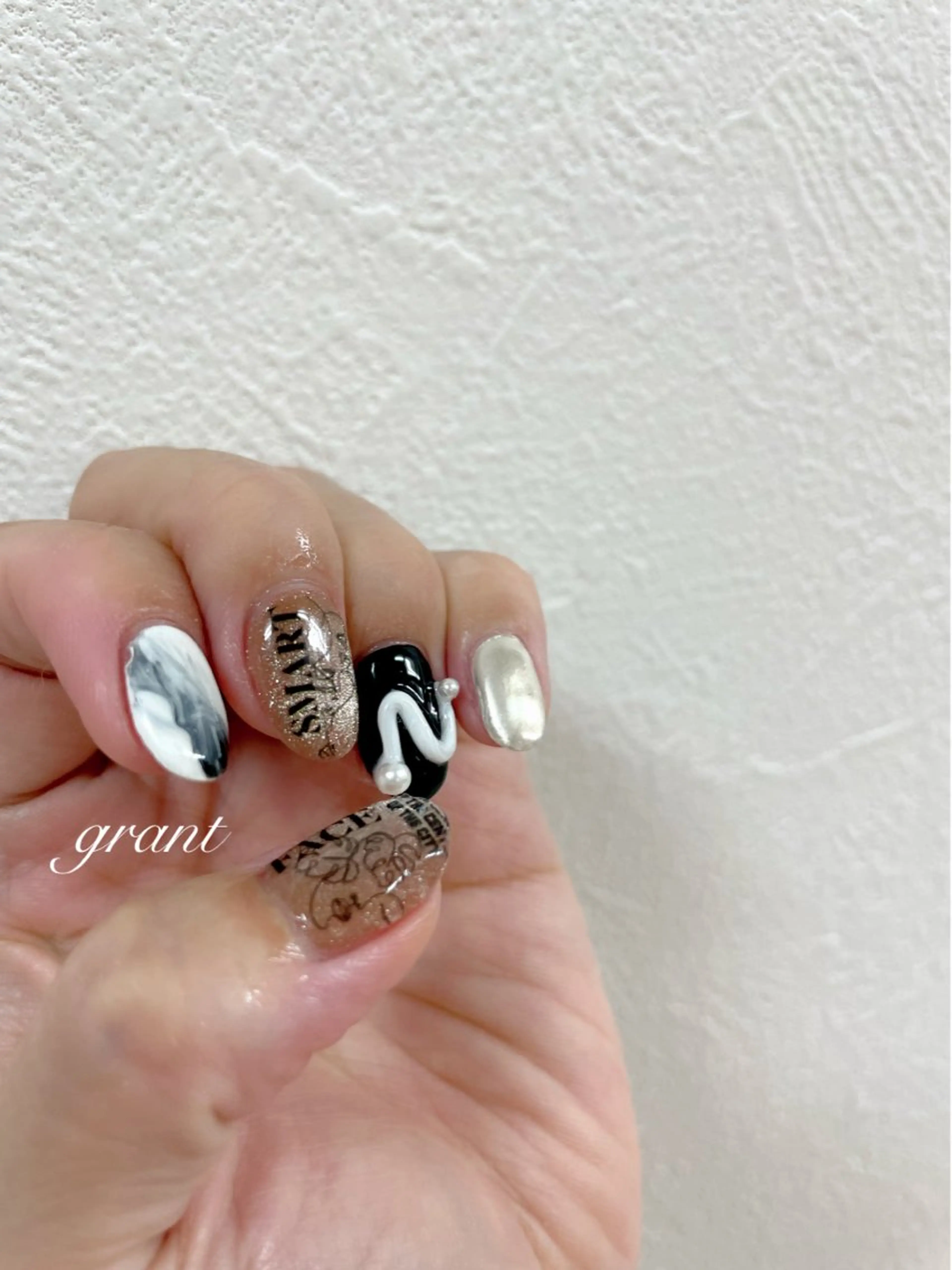 ネイル アートネイル 持ち込み nail salon grant所属・nailsalon grantのネイルデザイン