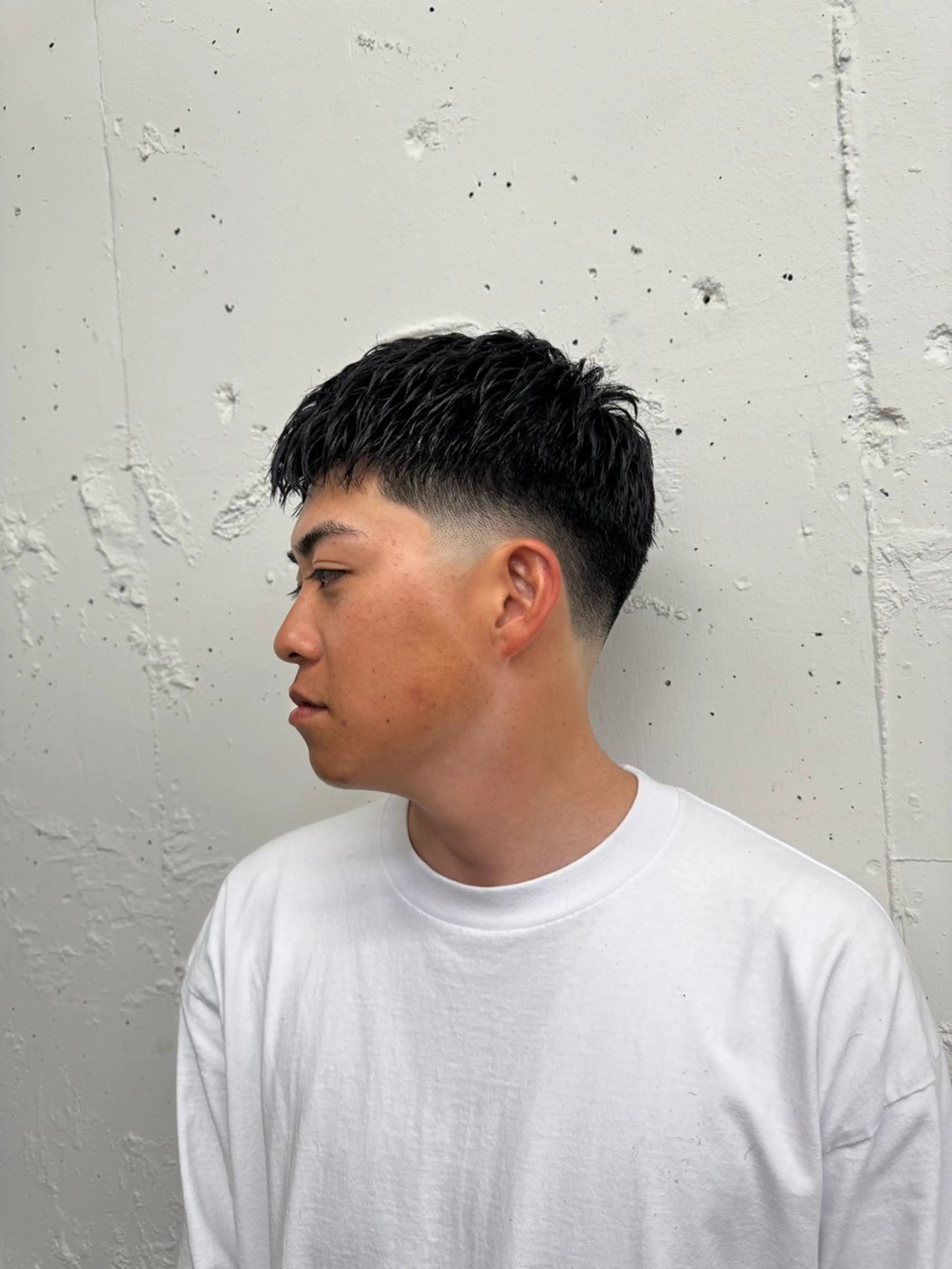ショート メンズ フェードカット メンズパーマ メンズショート スキンフェード スパイキーショート カット トリートメント 💈メンズ特化💈 TASUKUのヘアスタイル