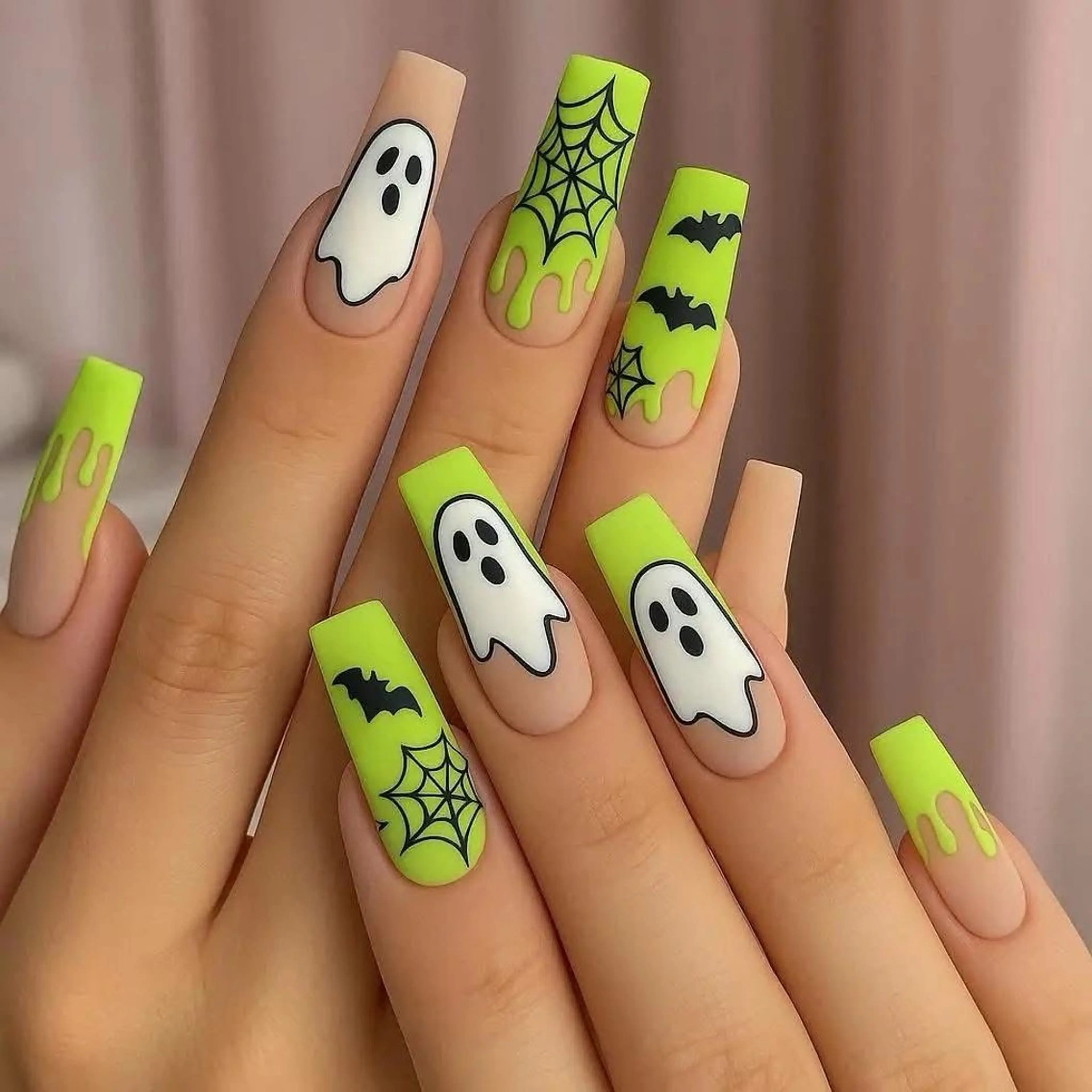 ネイル アートネイル 成人式 ジェルネイル ハロウィン ニュアンスネイル Kora Nailのネイルデザイン