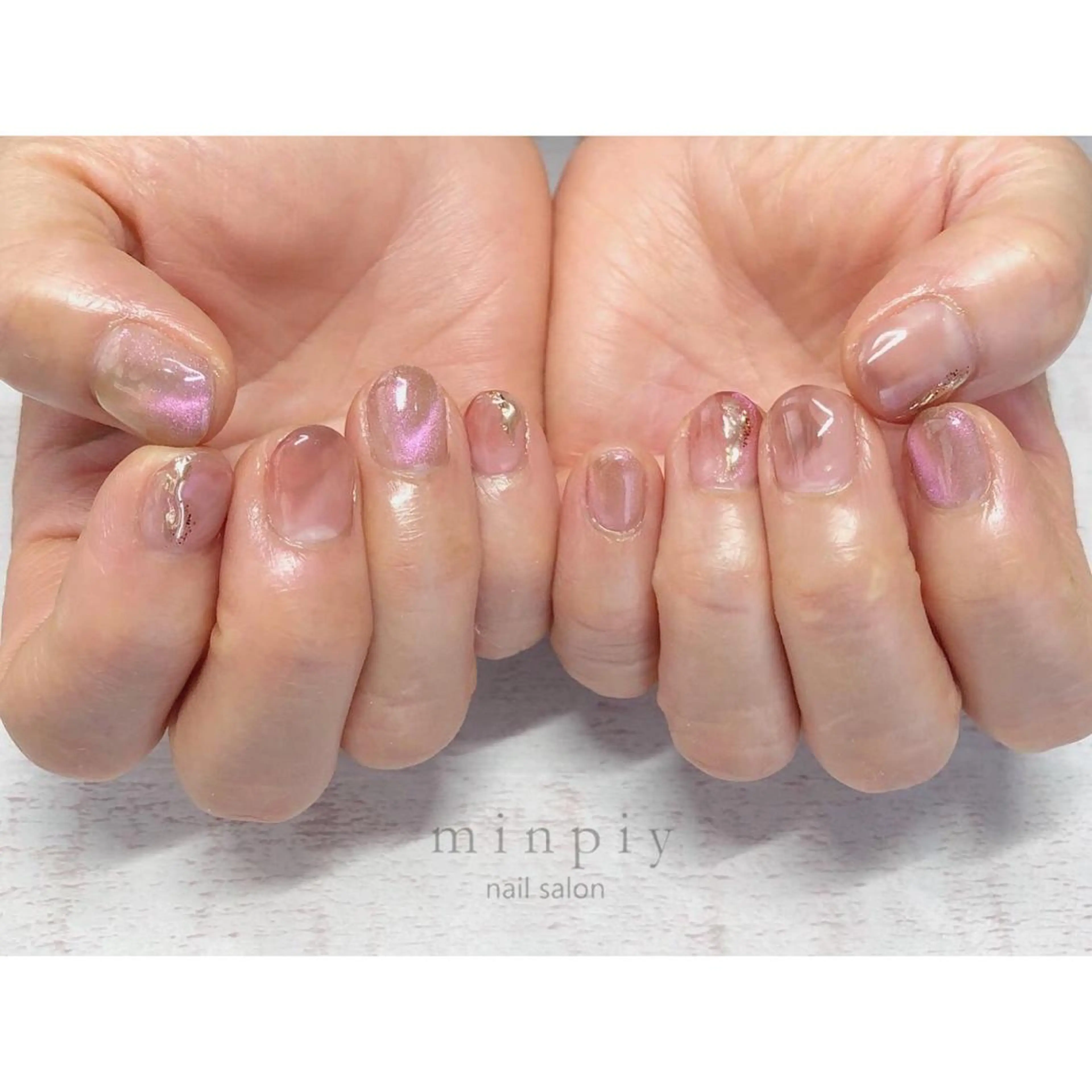 ネイル 𖡼 yumenoのネイルデザイン