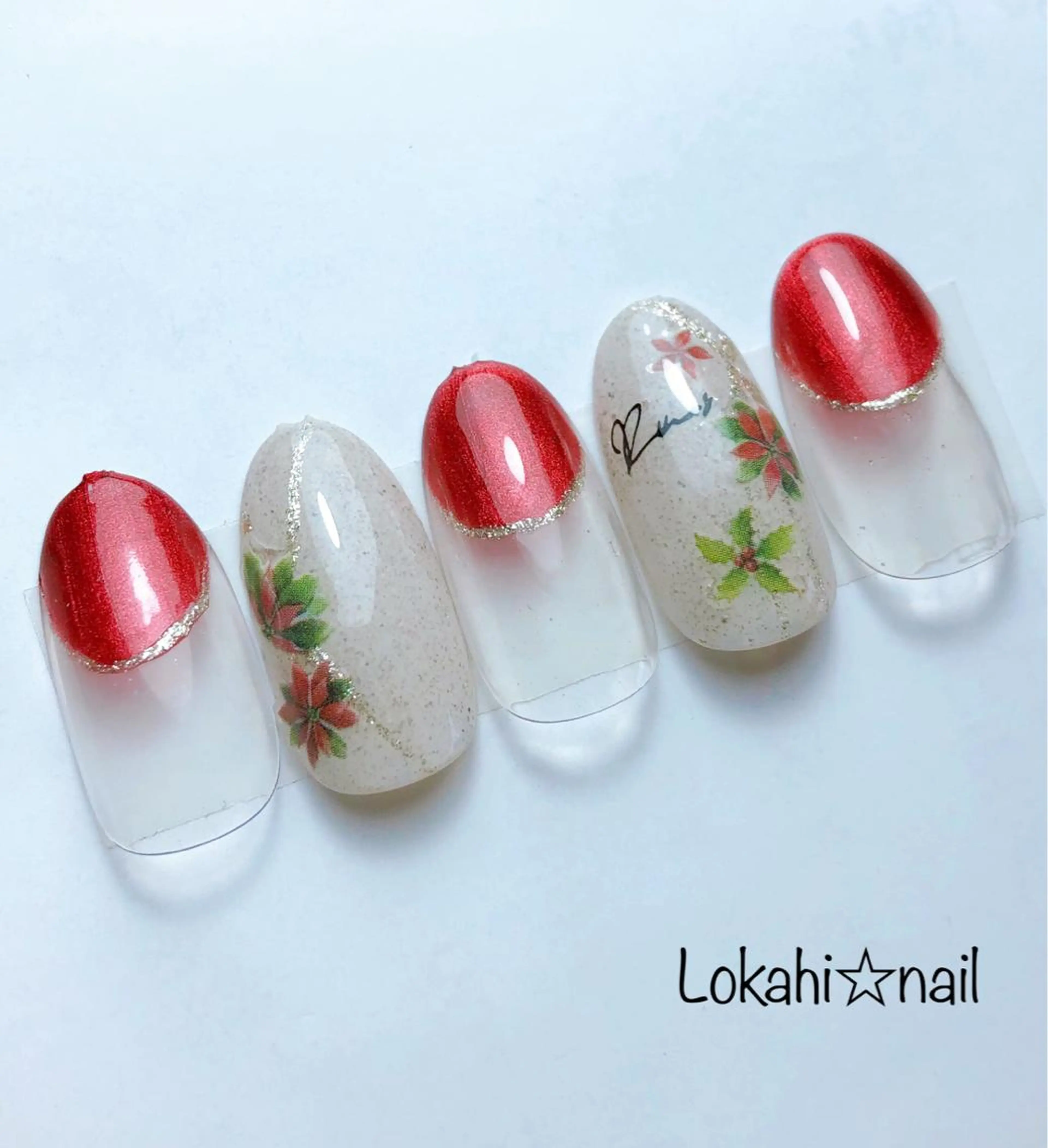 ネイル 冬ネイル クリスマス Bella  totalbeauty所属・Bella 齋藤理奈のネイルデザイン