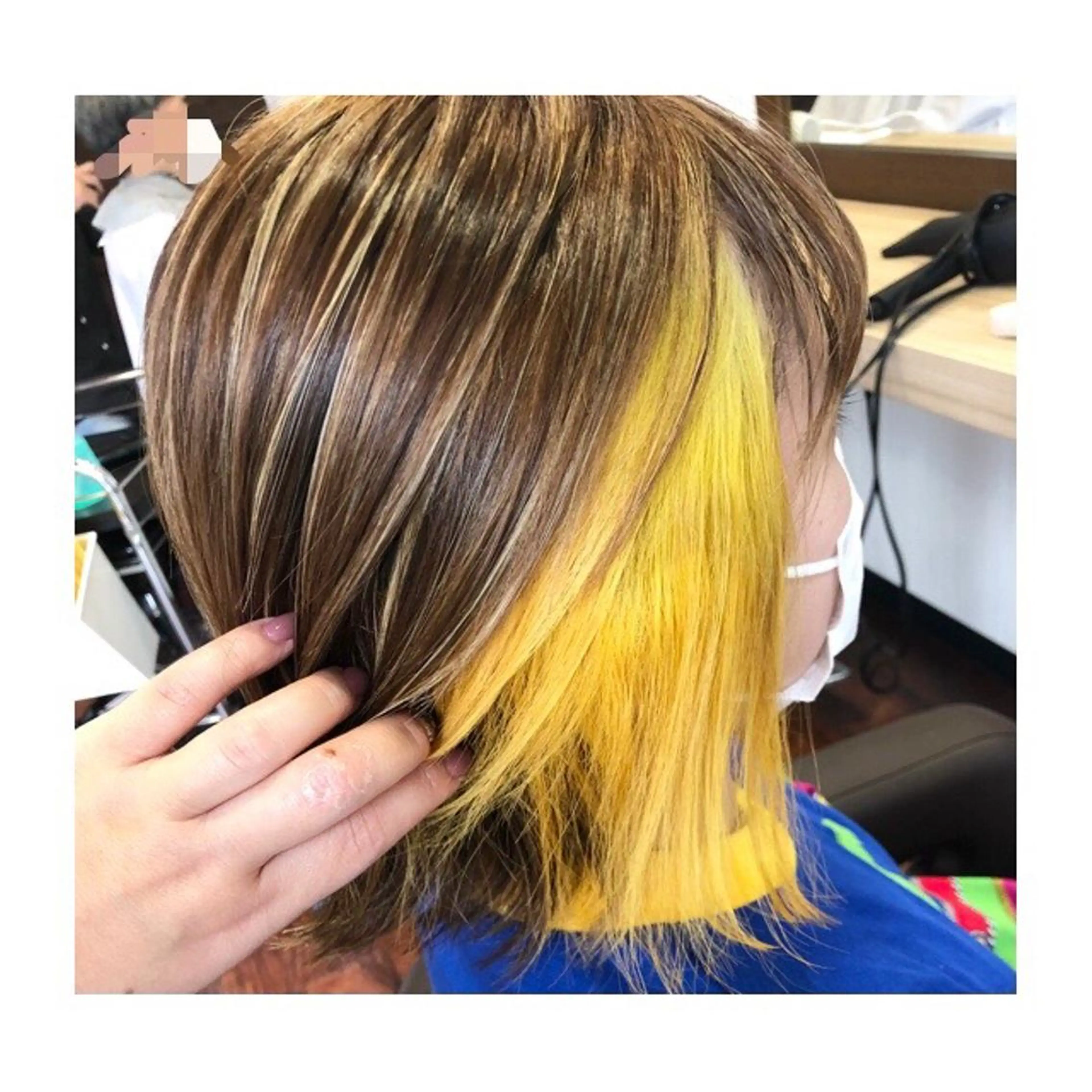 カット＋特殊カラーの写真