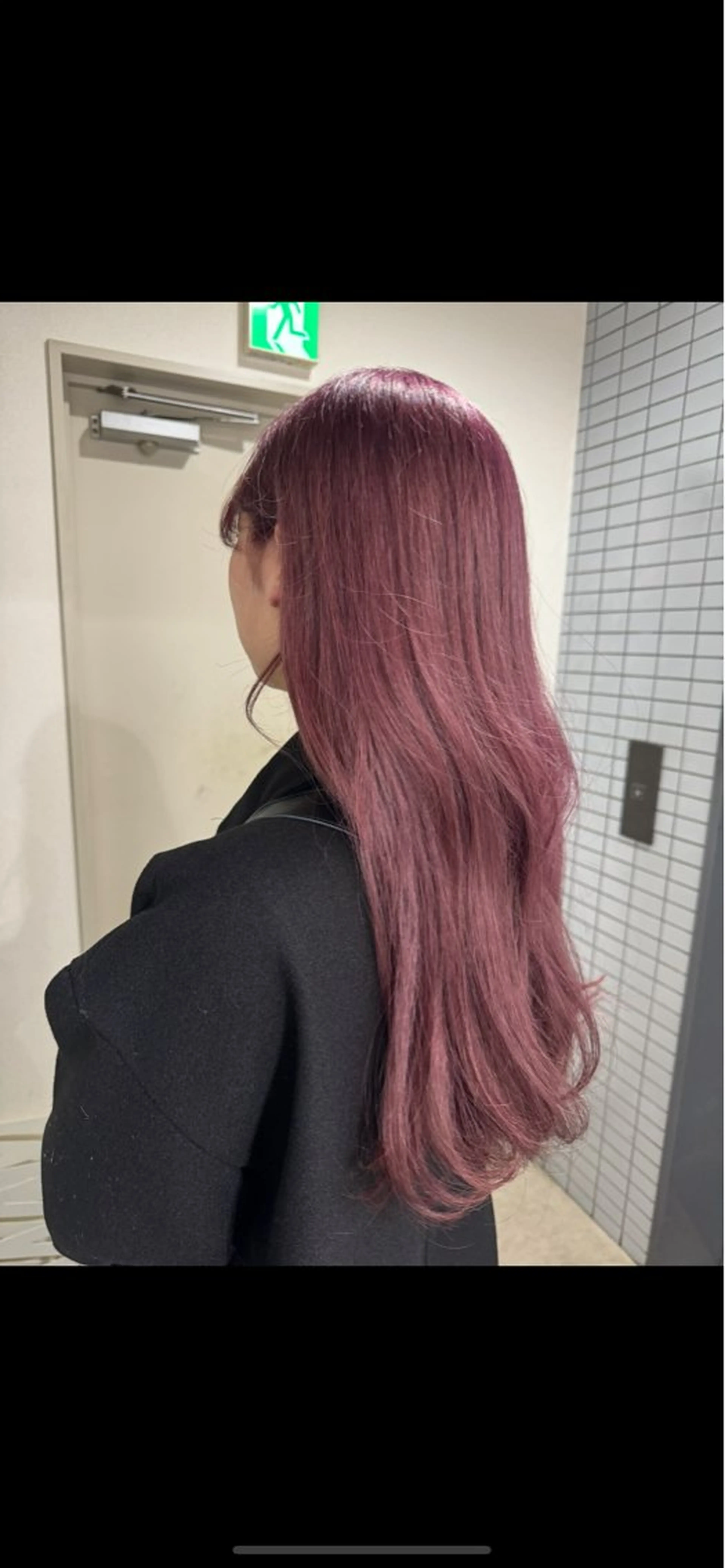 ロング ヘアカラー トリートメント 🍎リンゴ 髪質改善🍎のヘアスタイル