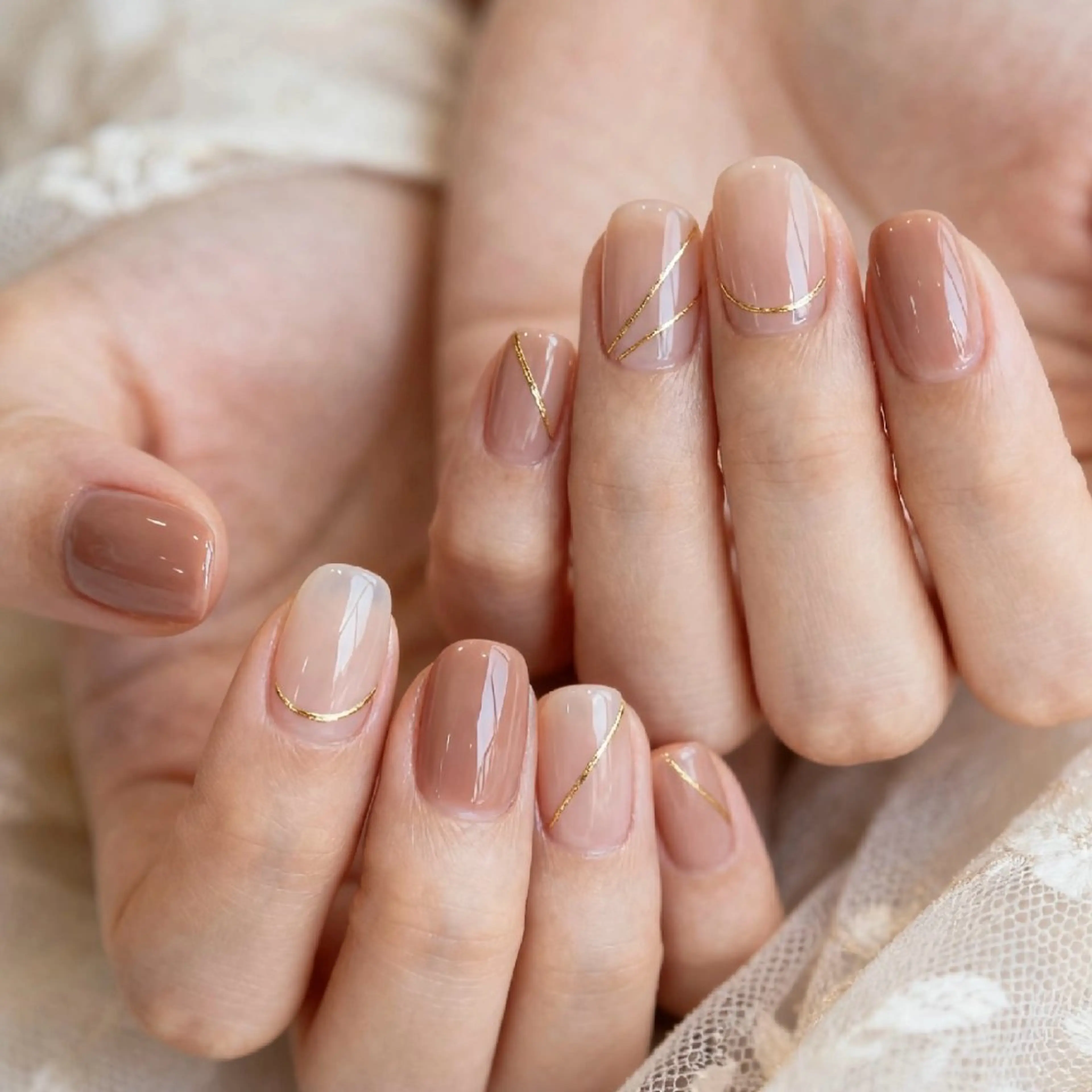 ネイル ハンドネイル 陽菜 🦋のネイルデザイン