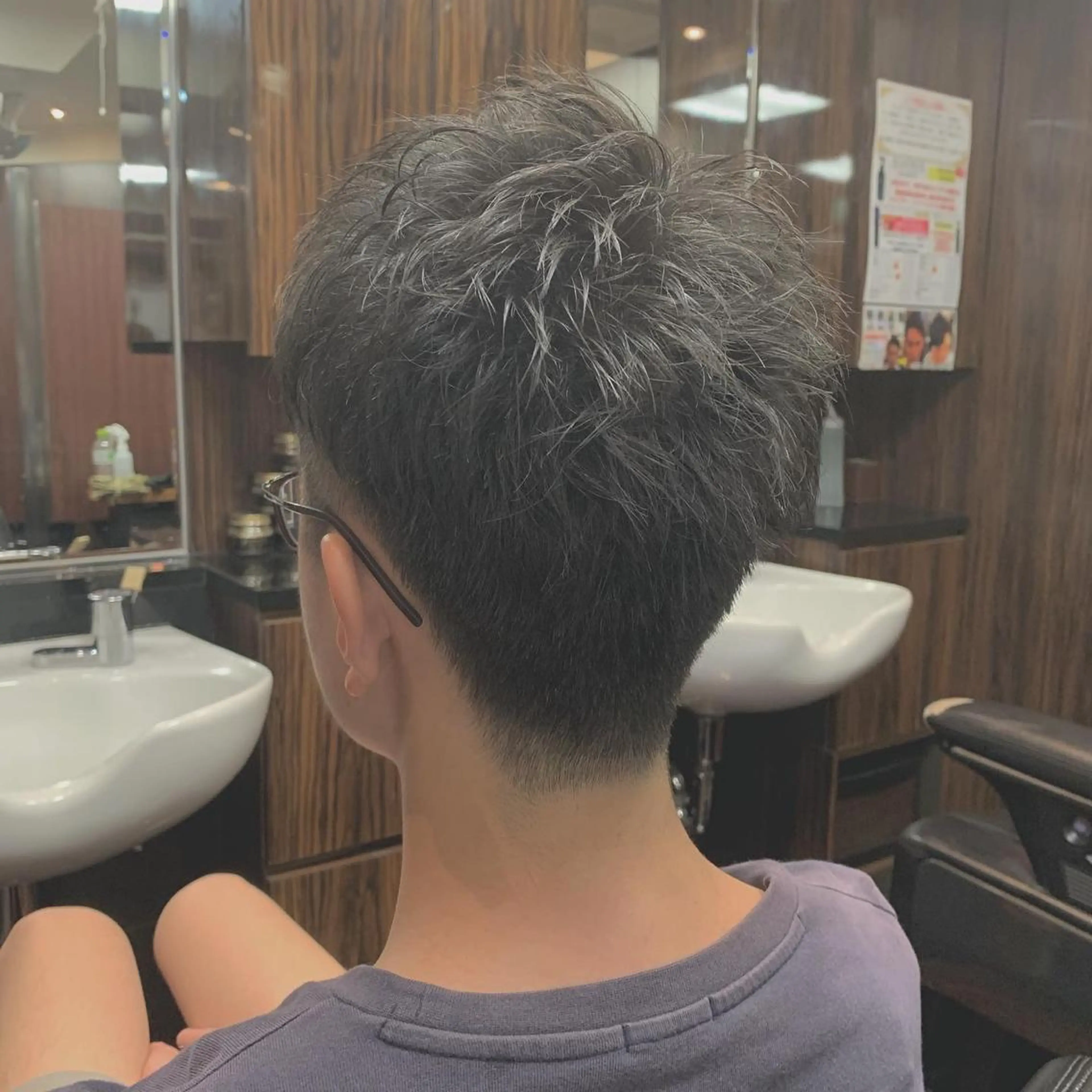 メンズ プレミアムバーバー 草野のヘアスタイル